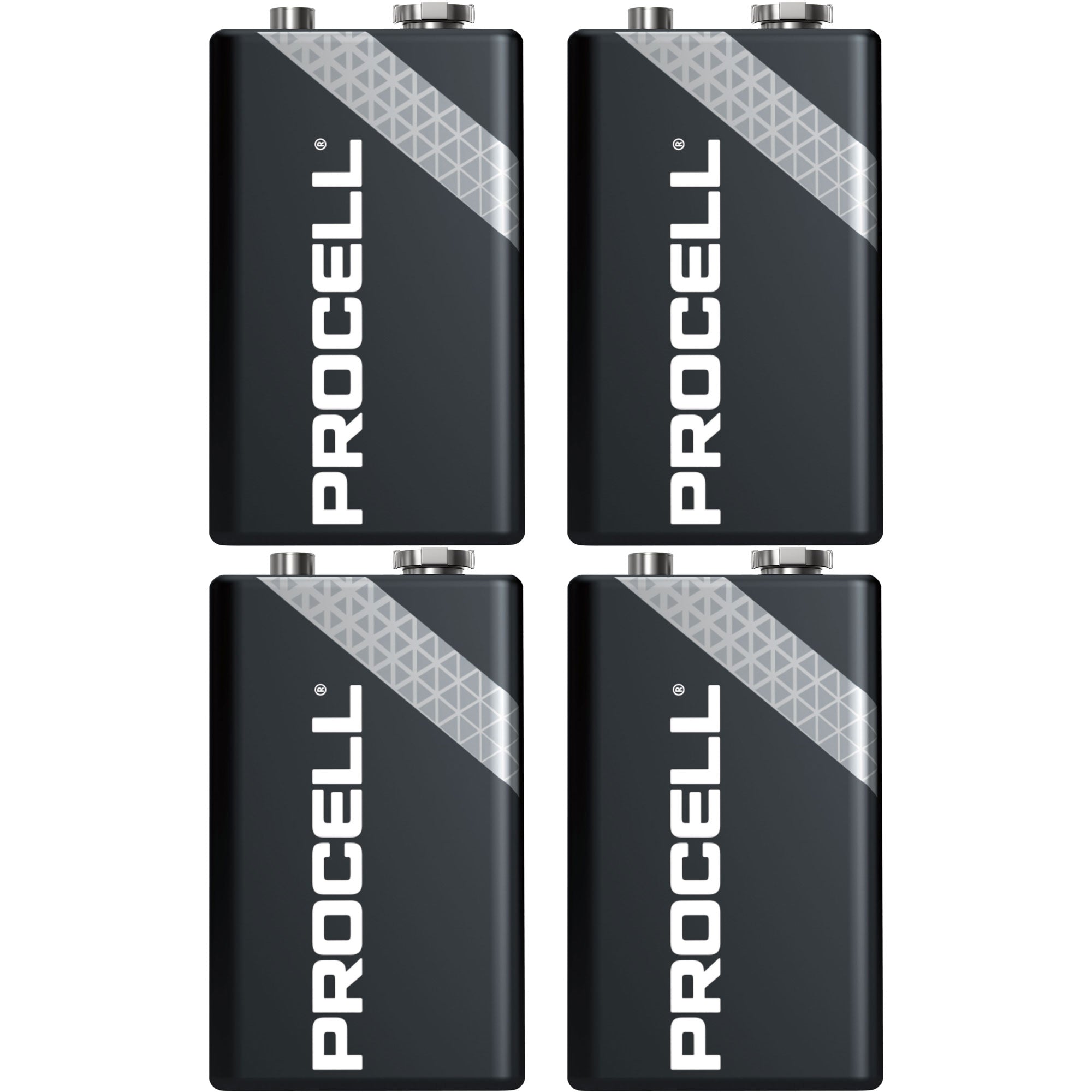 Duracell Procell 9 Volt 9V Alkaline Batteries (4 Pack)