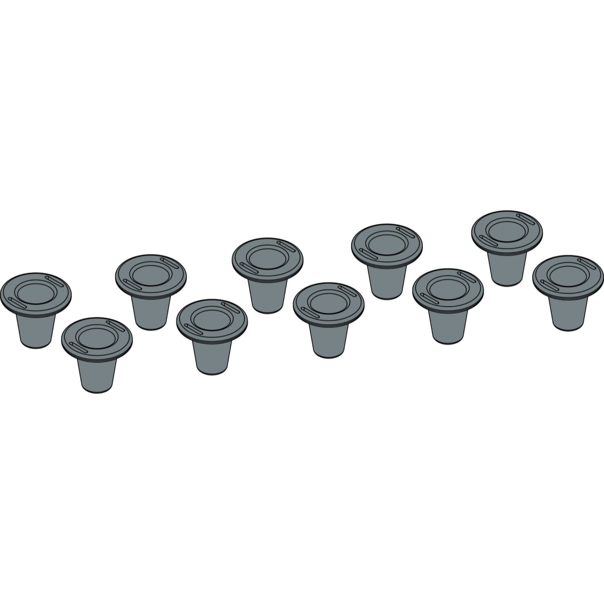 Middle Atlantic CLH-SPOOL-10 Spools for Cable Ladder Drops (10 Pack)