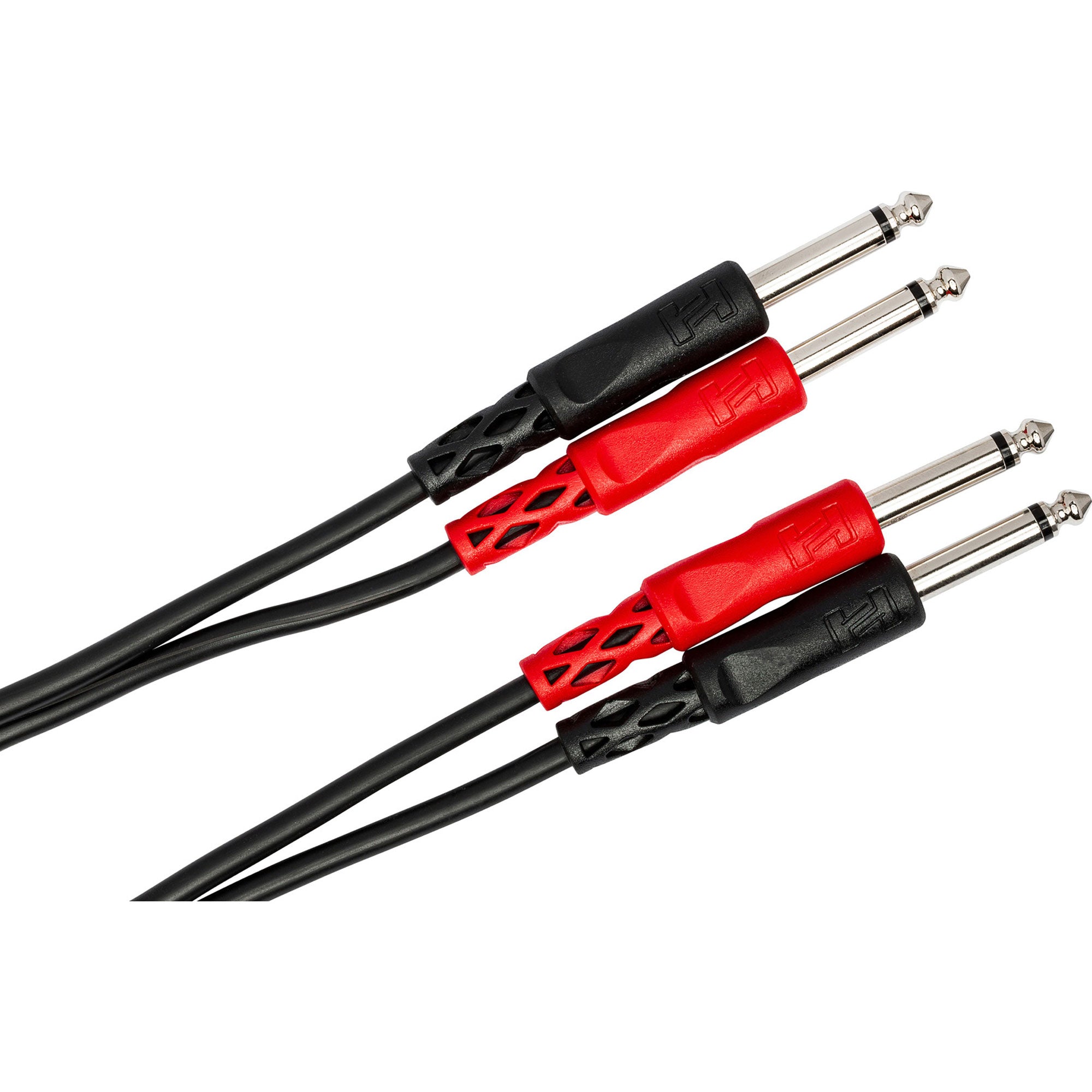 Hosa CPP-202 Dual 1/4" TS to Dual 1/4" TS Stereo Interconnect Cable (6.6')