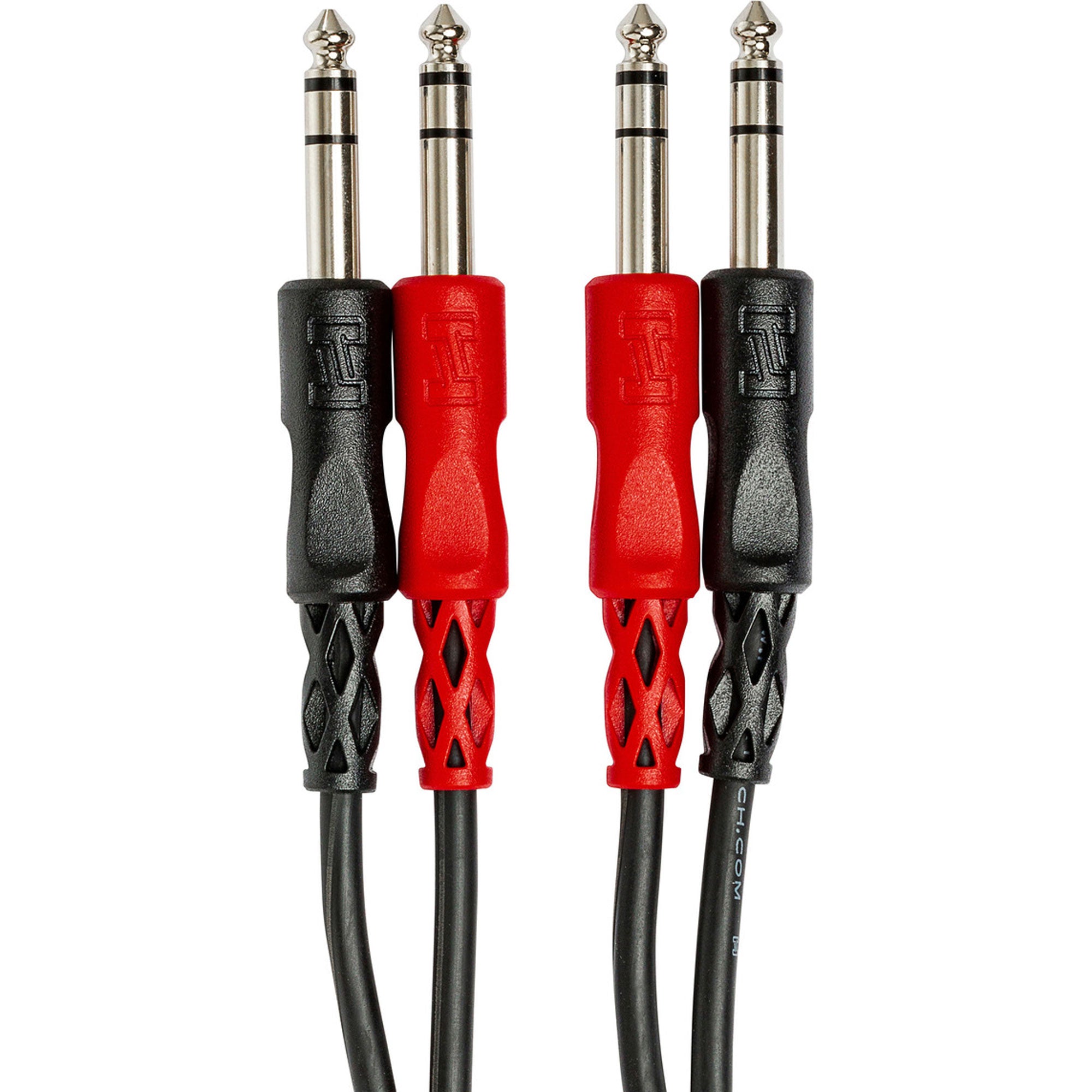 Hosa CSS-203 Dual 1/4" TRS to Dual 1/4" TRS Balanced Stereo Interconnect Cable (10')