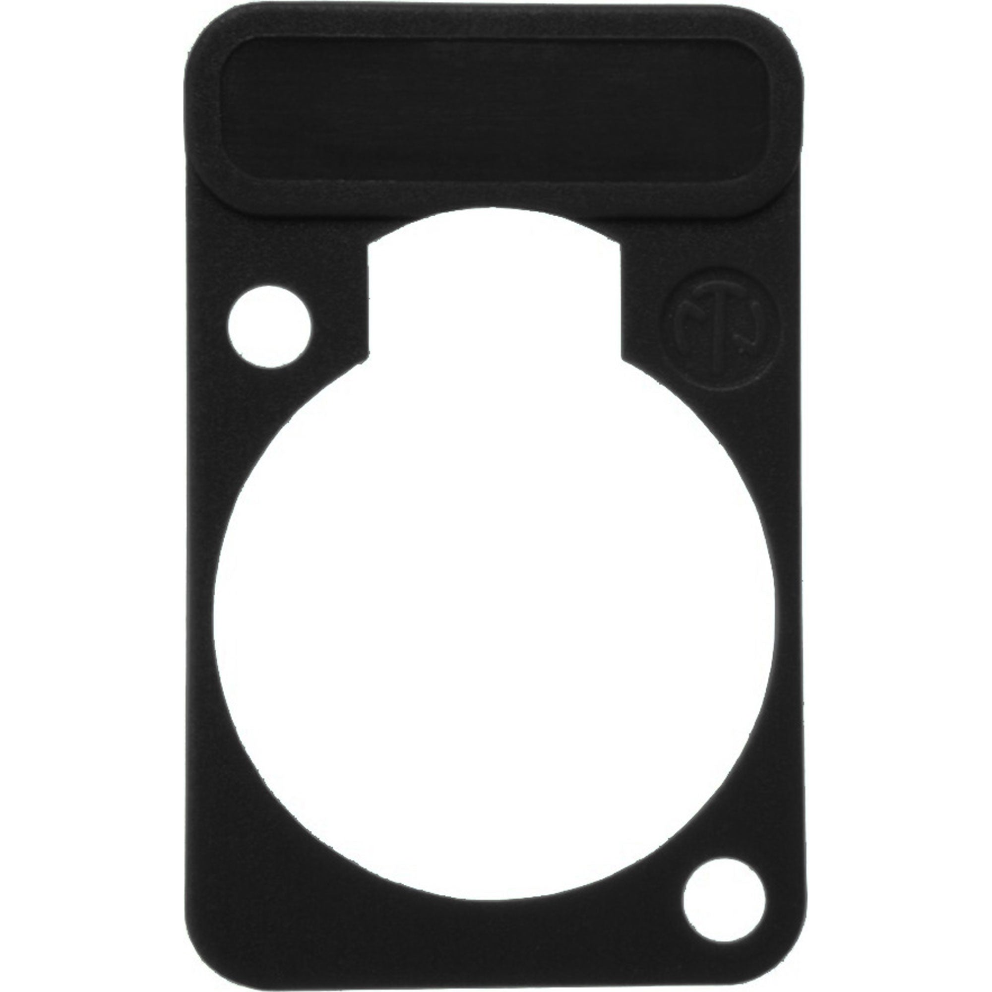 Neutrik DSS Lettering Plate (Black, 100 Pack)