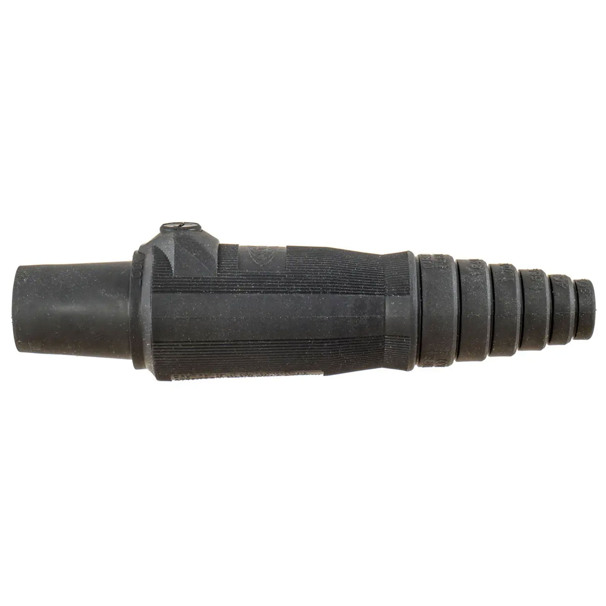Whirlwind Hubbell HBL400FBK Single Pole Female Cam-Lock Connector (Black)