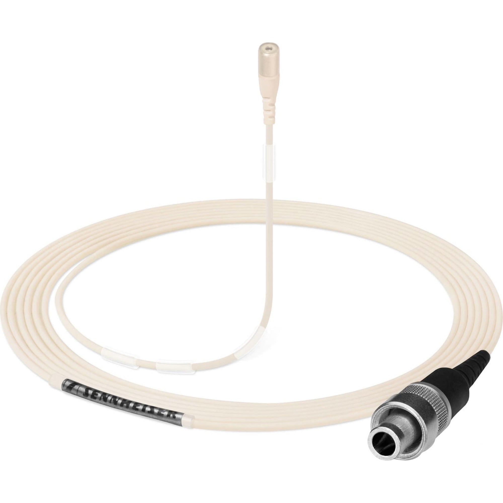 Sennheiser MKE1-4-M Miniature Omnidirectional Lavalier Microphone (Beige Paintable Surface)