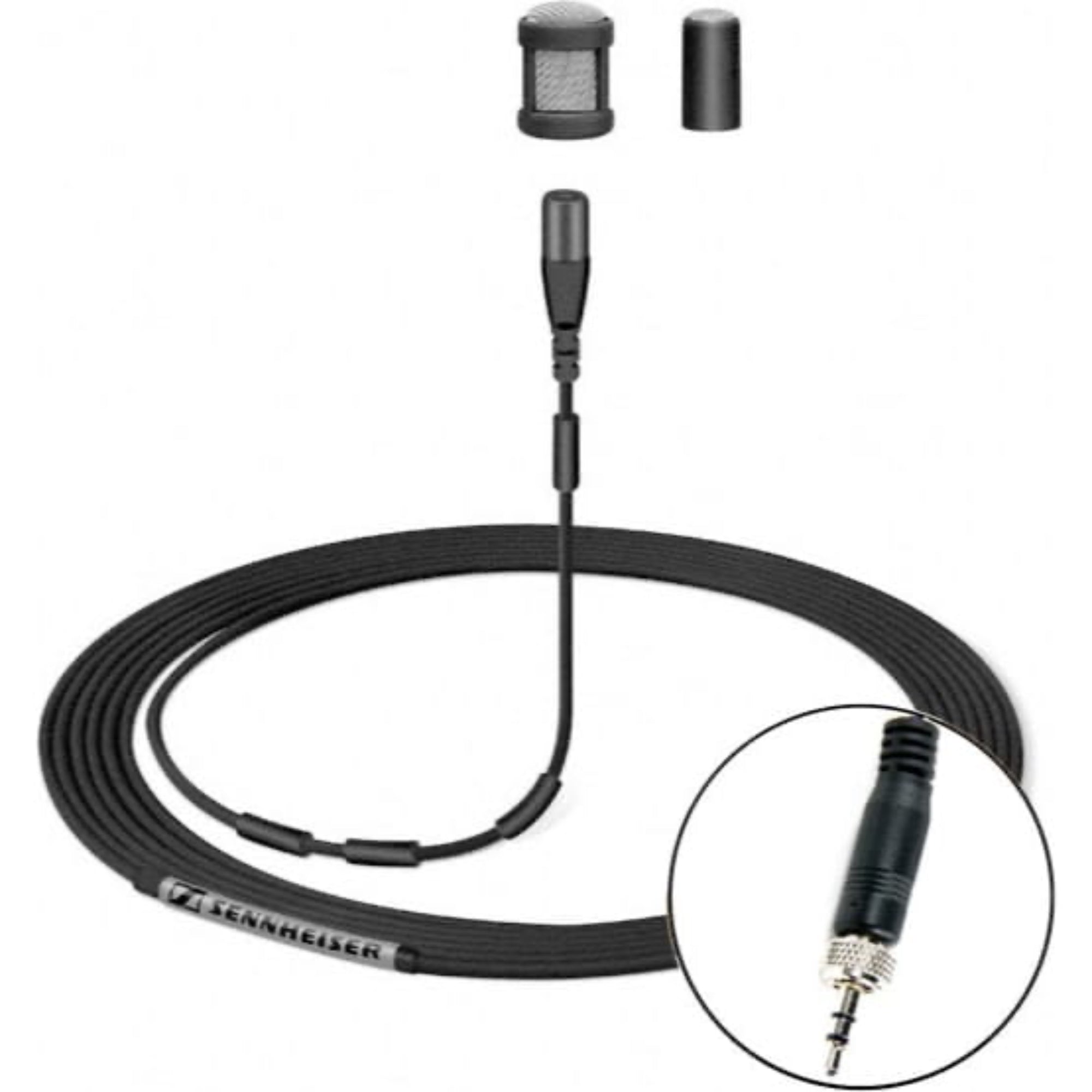 Sennheiser MKE1-EW Miniature Omnidirectional Lavalier Microphone (Black)
