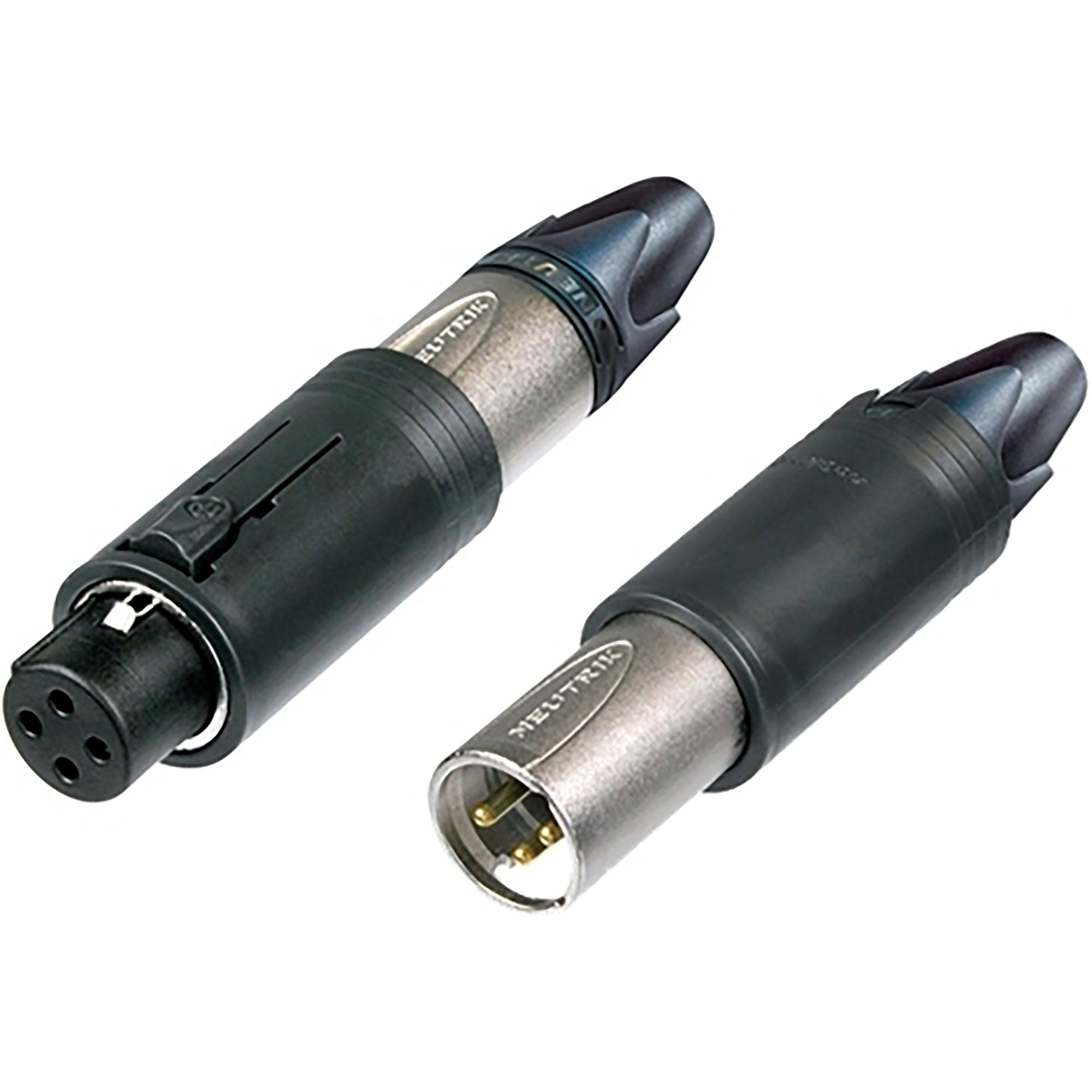 Neutrik NC3FM-C convertCON Unisex Male/Female XLR Cable Connector (Nickel)