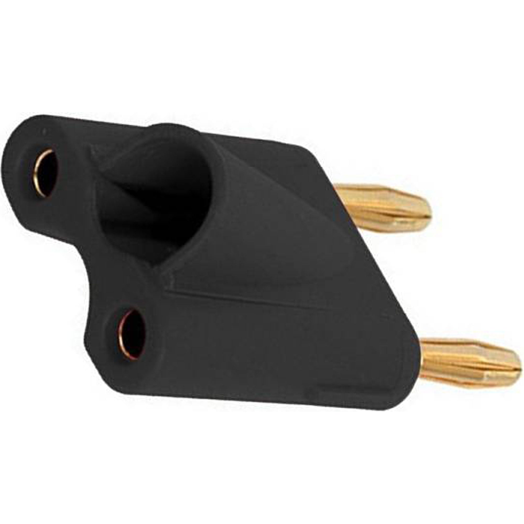 Neutrik Rean NYS508-B Dual Banana Plug (Black/Gold)