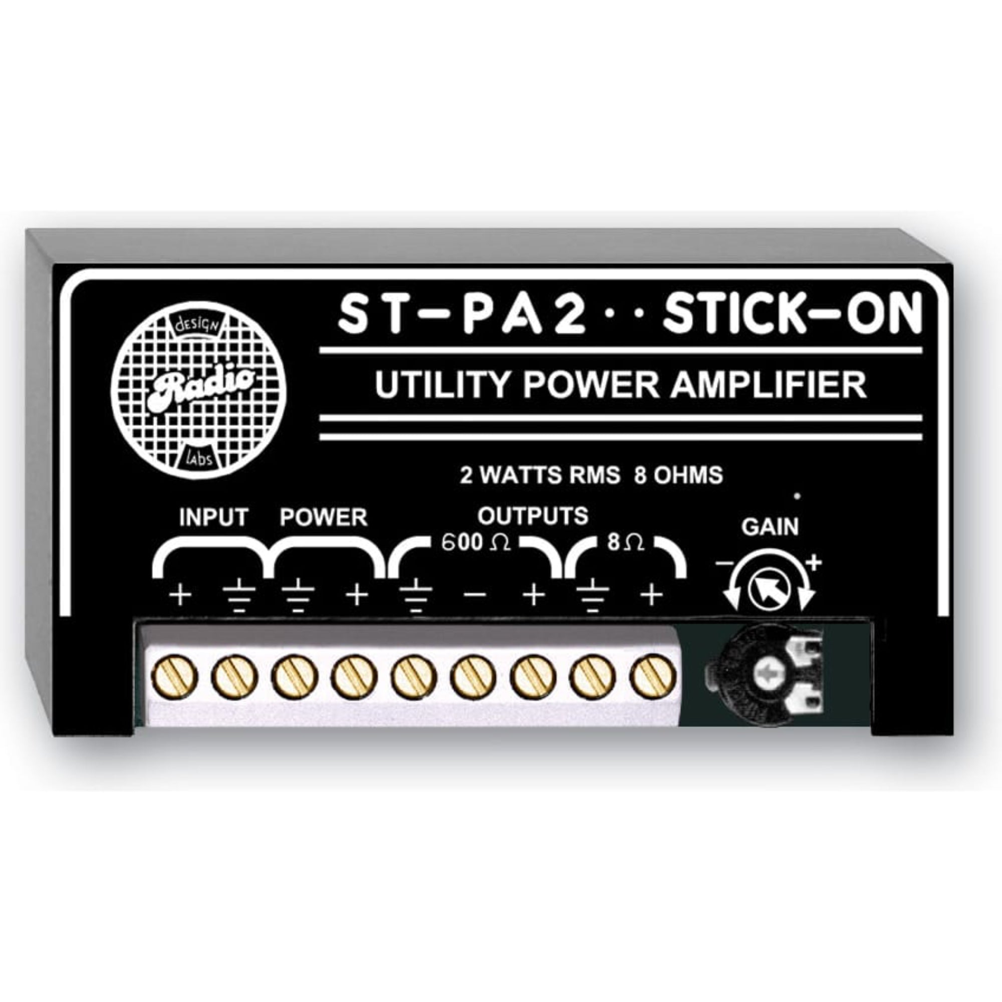 RDL ST-PA2 2 W Mono Audio Amplifier
