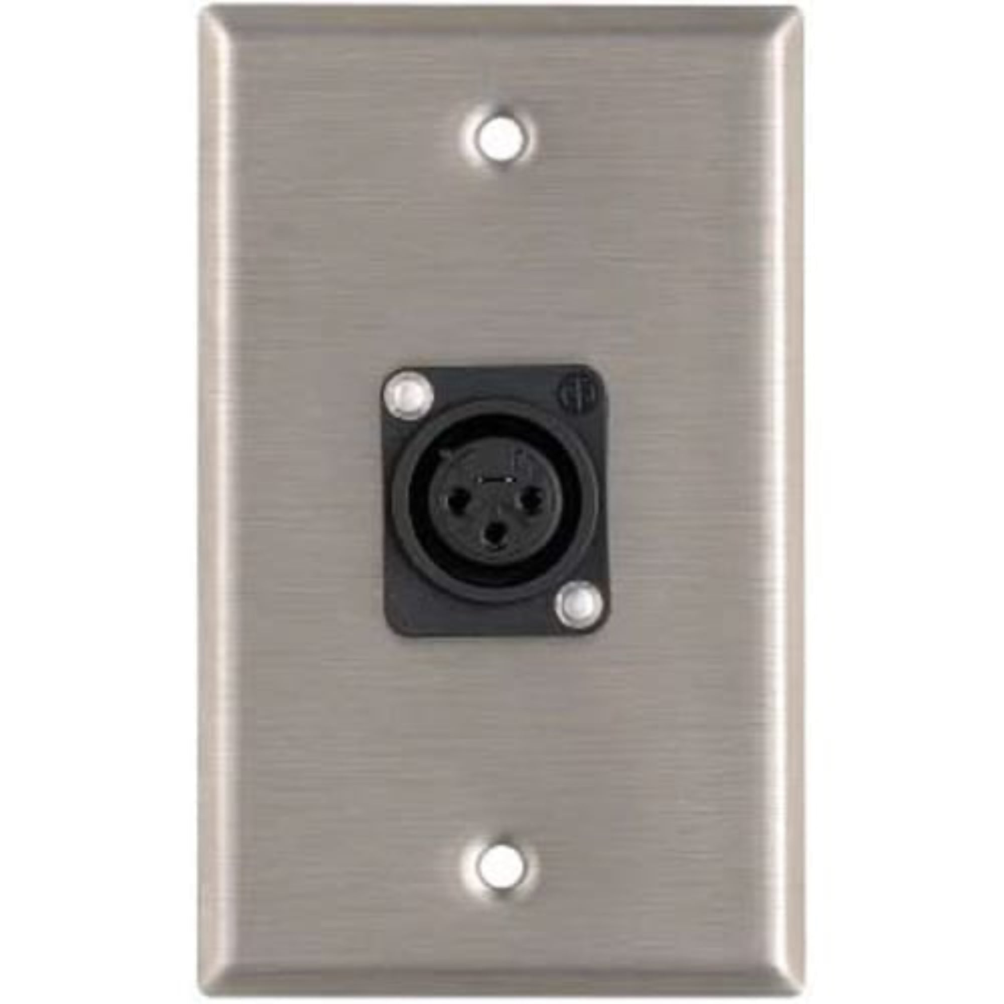 RapcoHorizon Pro Co WP1025 Female XLR Wallplate