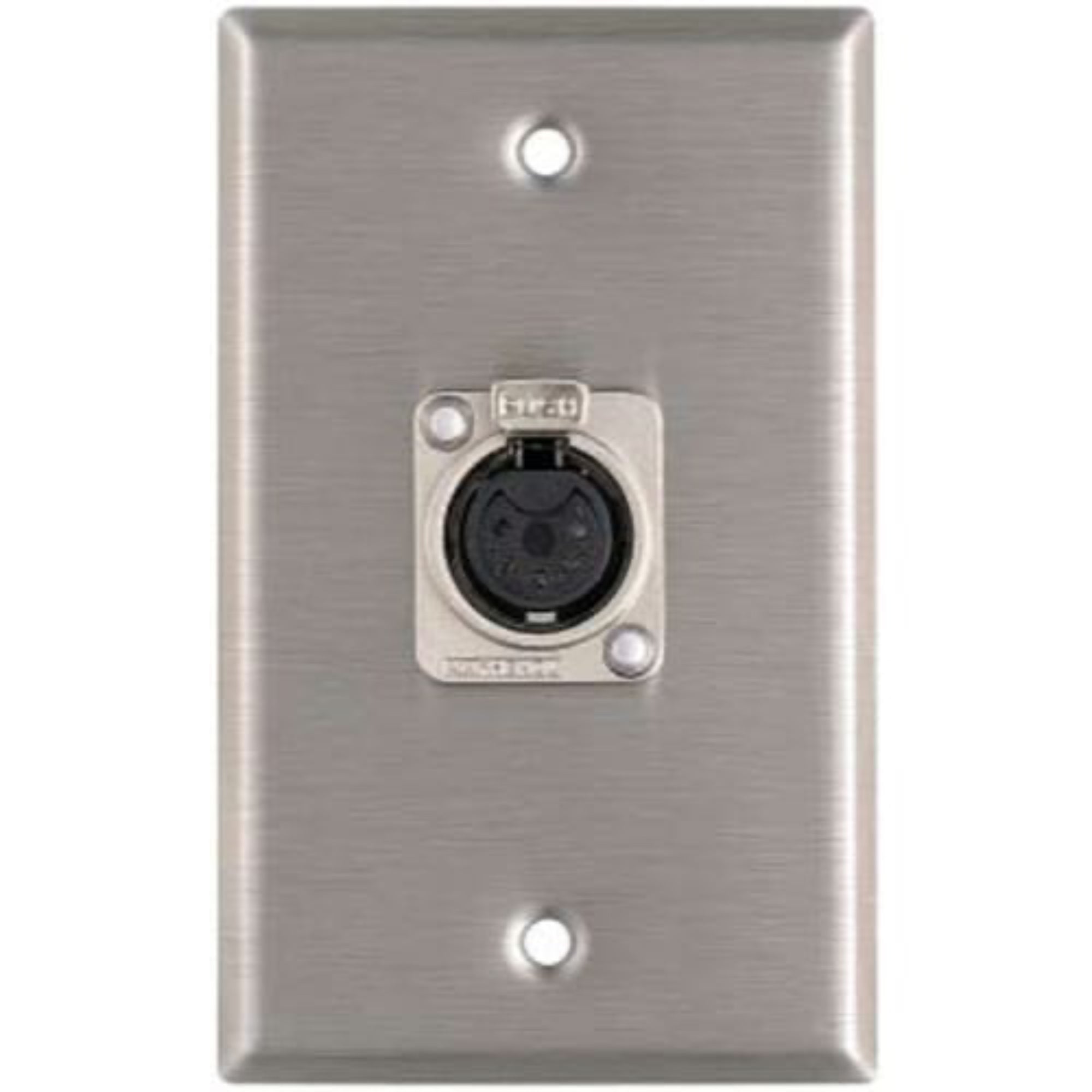 RapcoHorizon Pro Co WP1049 Female 5-Pin XLR Wallplate