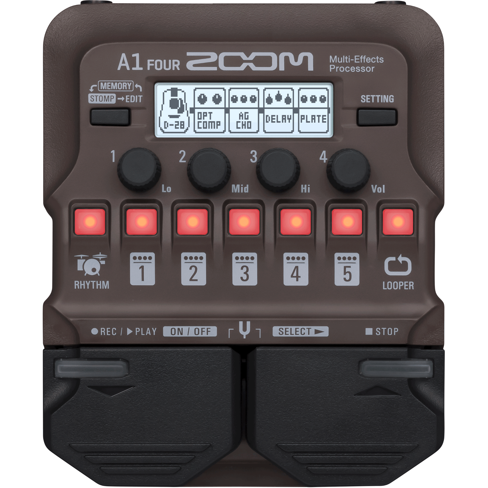 Zoom A1 Four Acoustic Multi-Effects Processor