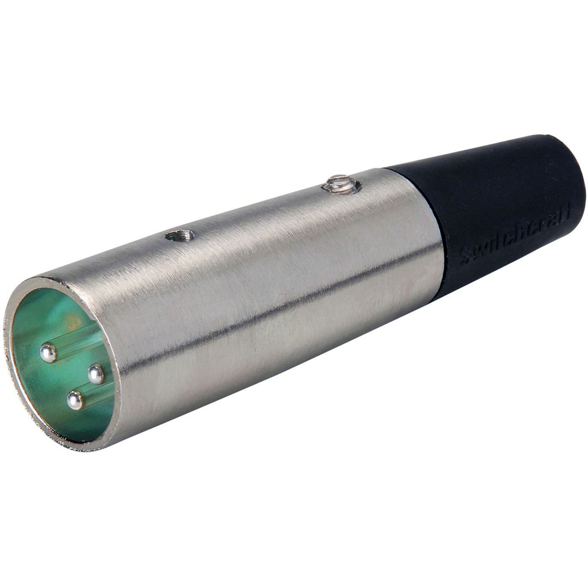 Switchcraft A3M Male 3-Pin XLR Cable Connector (100 Pack)