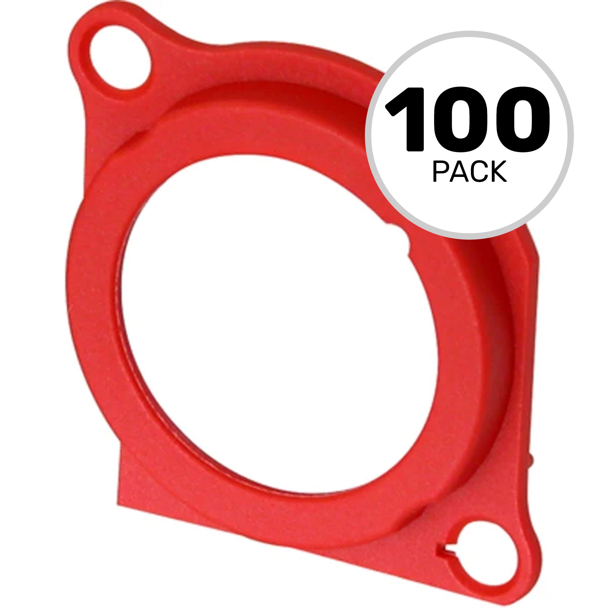 Neutrik ACRM-2 Color Coding Ring for Male 4 and 5 Pole A and B Series (Red, Bag of 100)