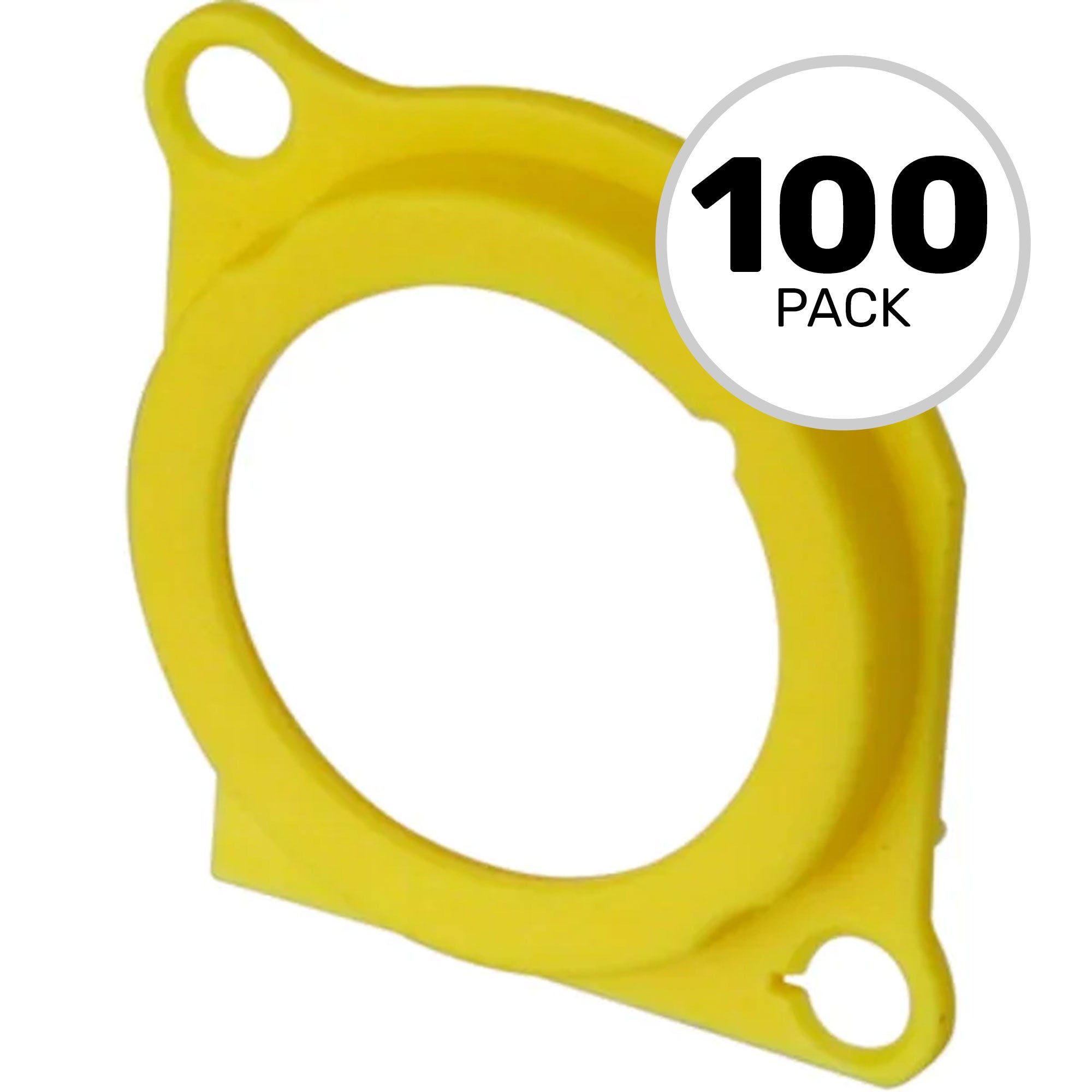 Neutrik ACRM-4 Color Coding Ring for Male 4 and 5 Pole A and B Series (Yellow, Bag of 100)