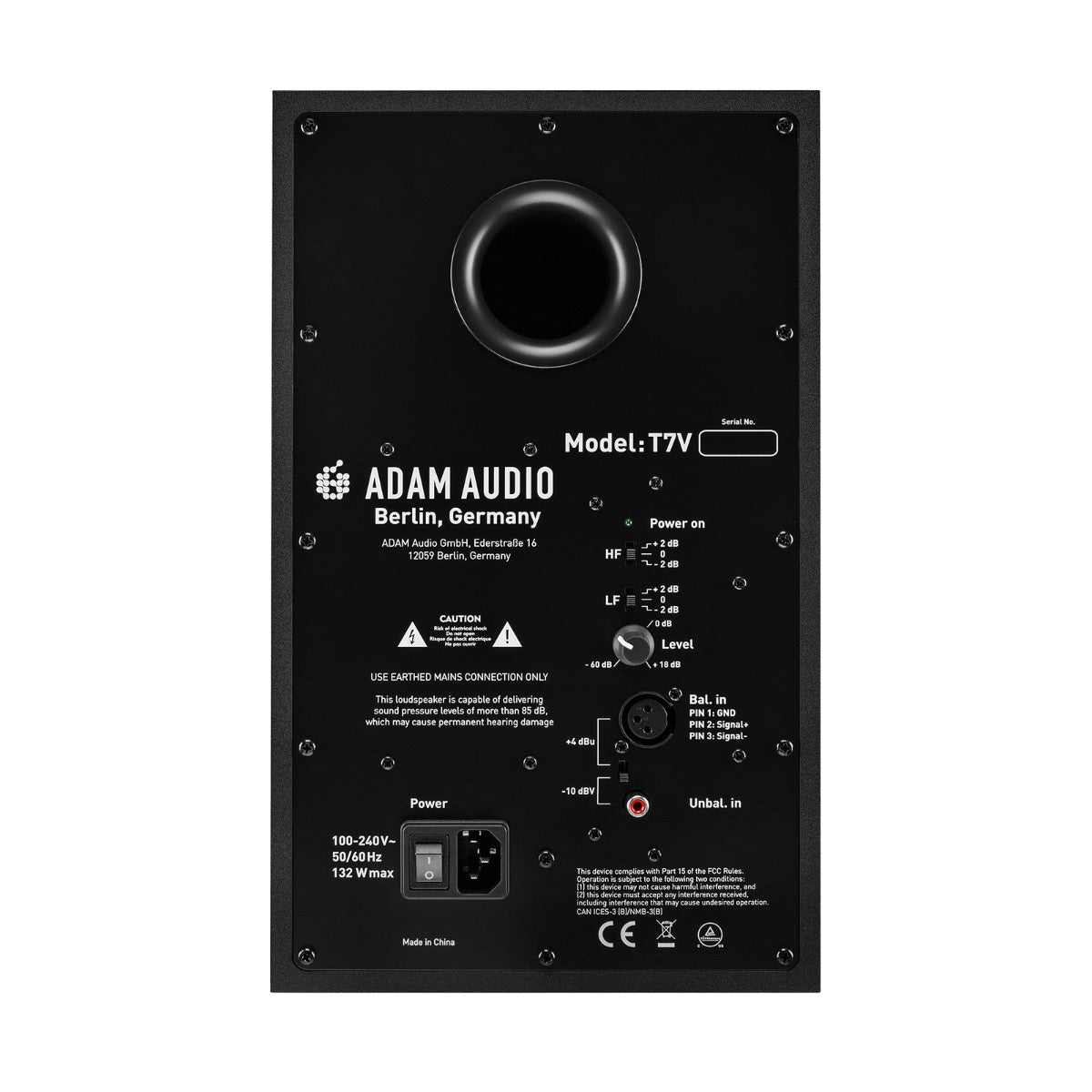 Adam Audio T7V T-Series 7" Active Nearfield Monitor (Single)