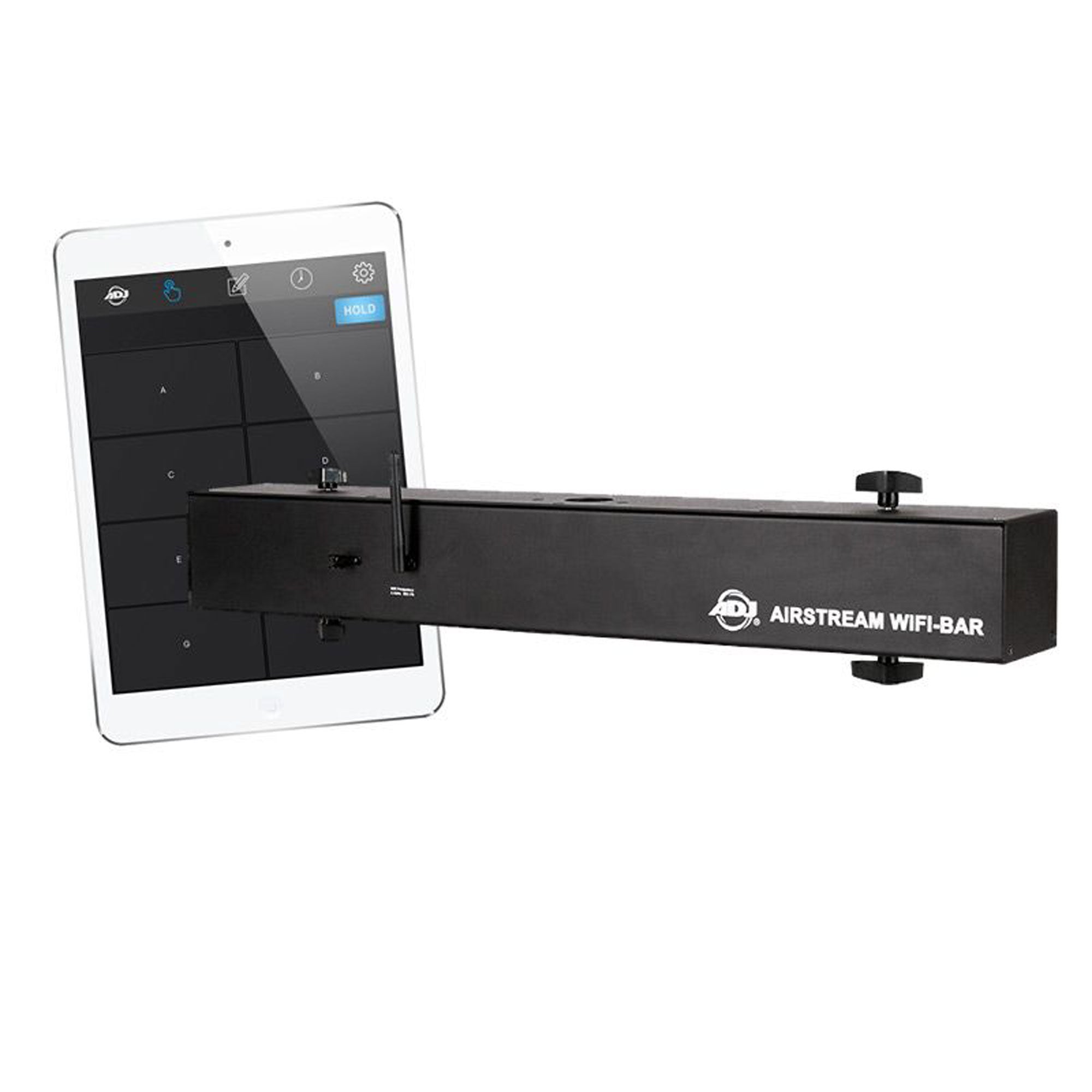 American DJ Airstream Wi-Fi Bar - iPhone/iPad On/Off Control of 4 Outlets