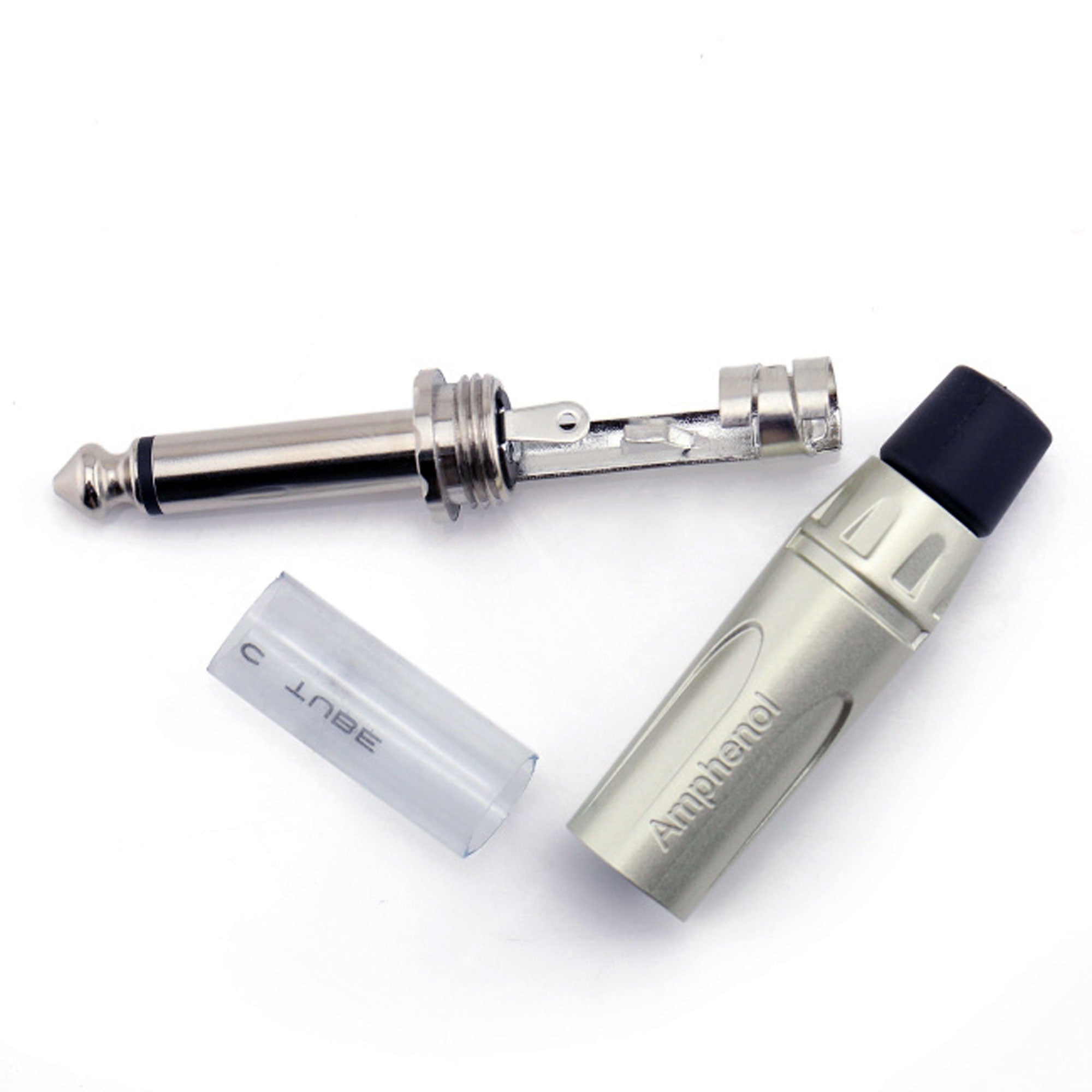 Amphenol ACPM-KN Professional 1/4" TS Mono Phone Plug (Nickel/Silver)