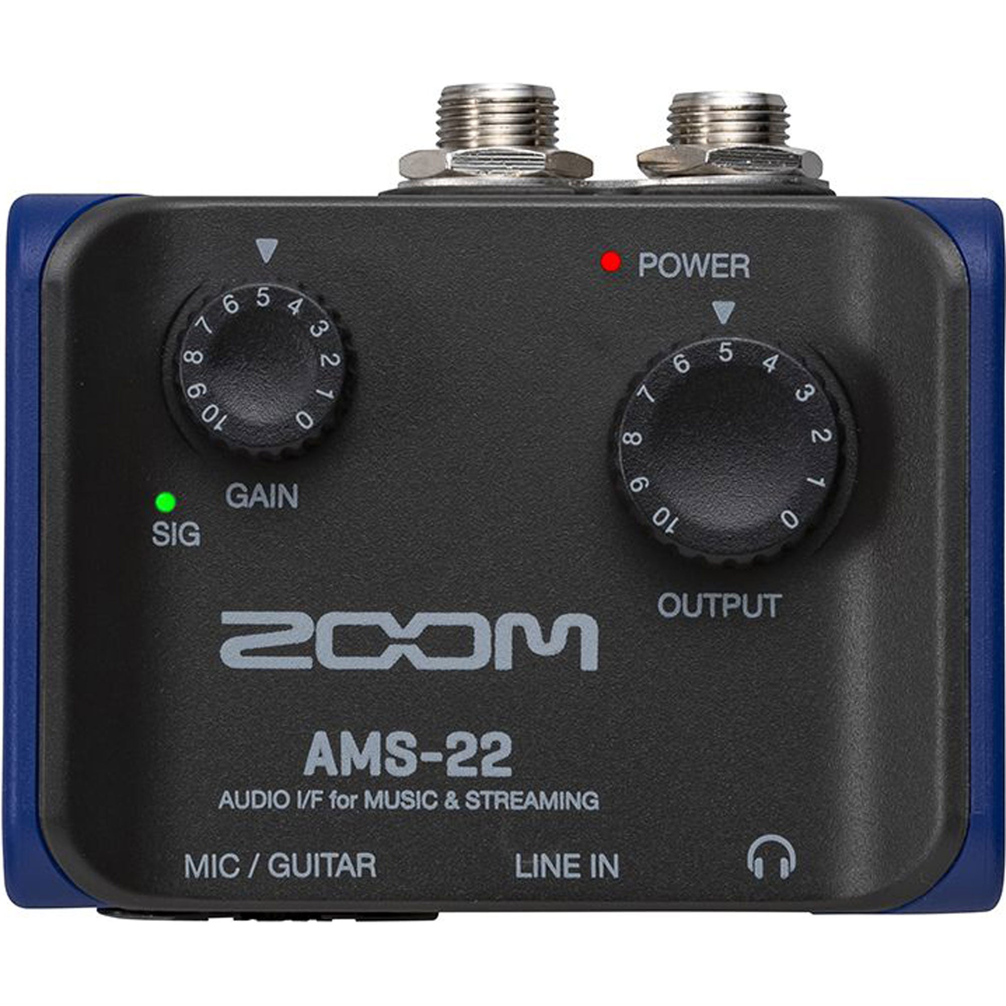 Zoom AMS-22 2x2 USB Audio Interface for Music and Streaming