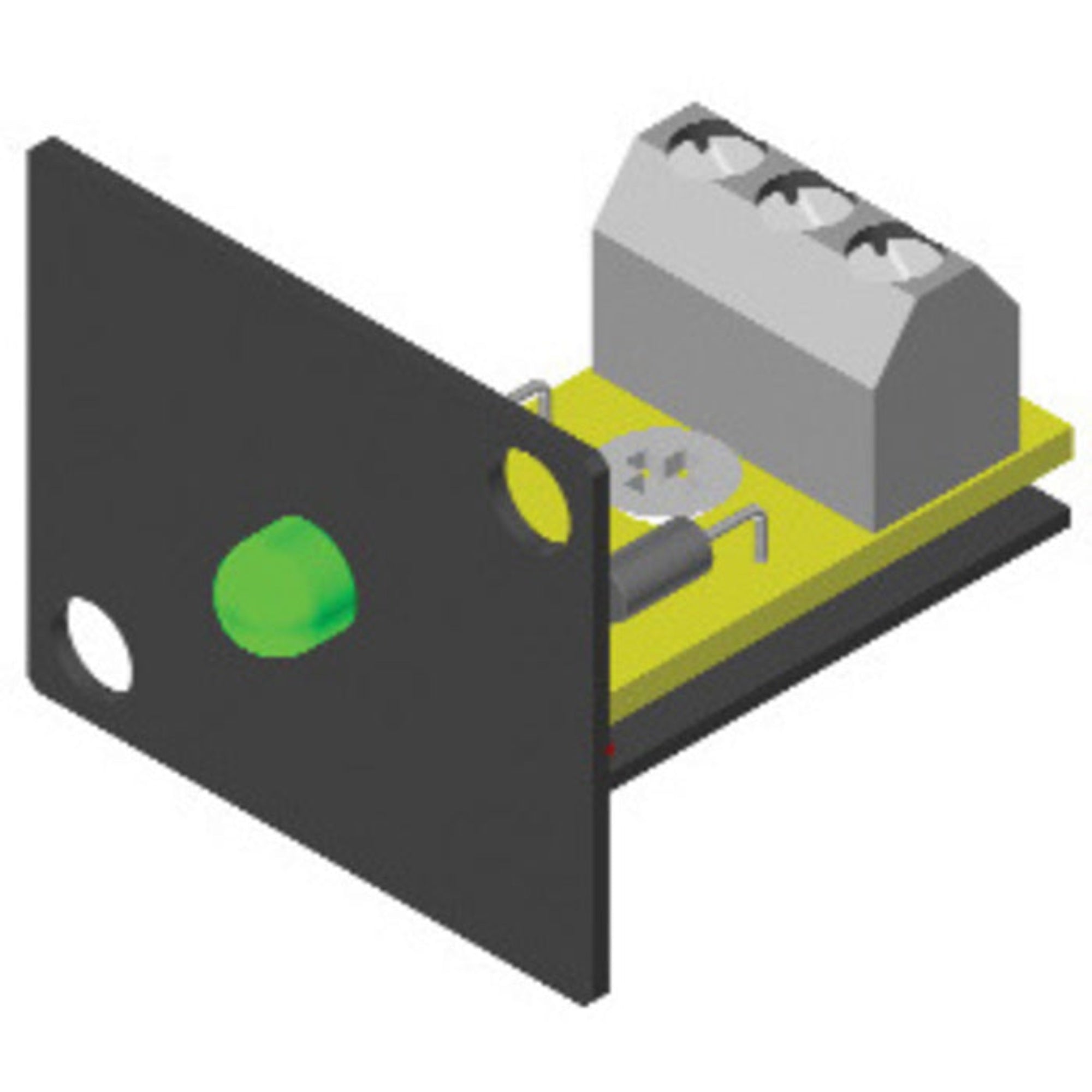 RDL AMS-LEDG Green LED Indicator for AMS-UFI Universal Frame