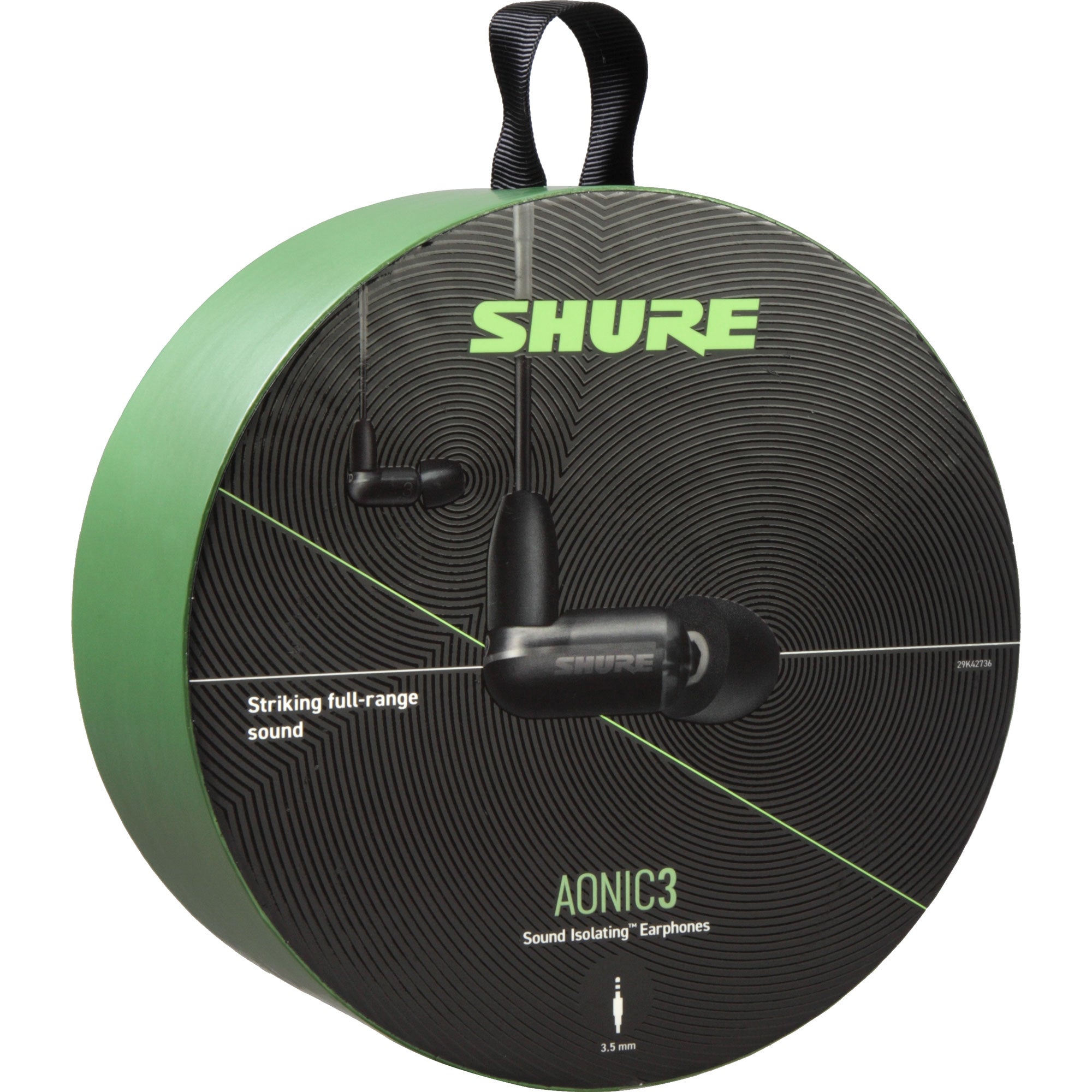 Shure AONIC 3 Sound Isolating Earphones (Black)