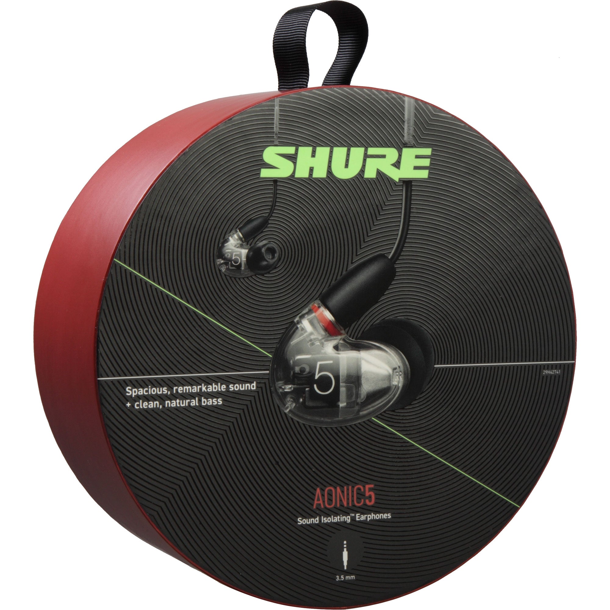 Shure AONIC 5 Sound Isolating Earphones (Clear)