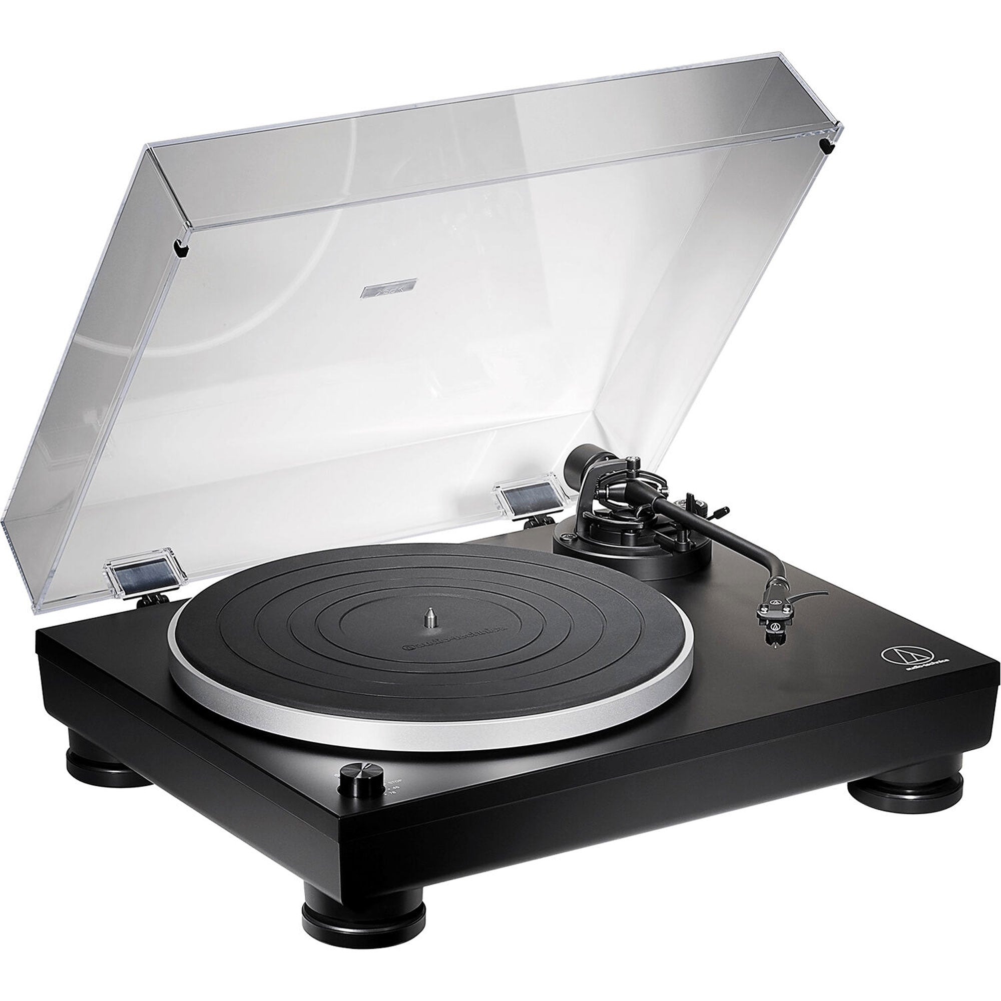 Audio-Technica AT-LP5X Fully Manual Direct-Drive Analog Turntable with USB (Matte Black)