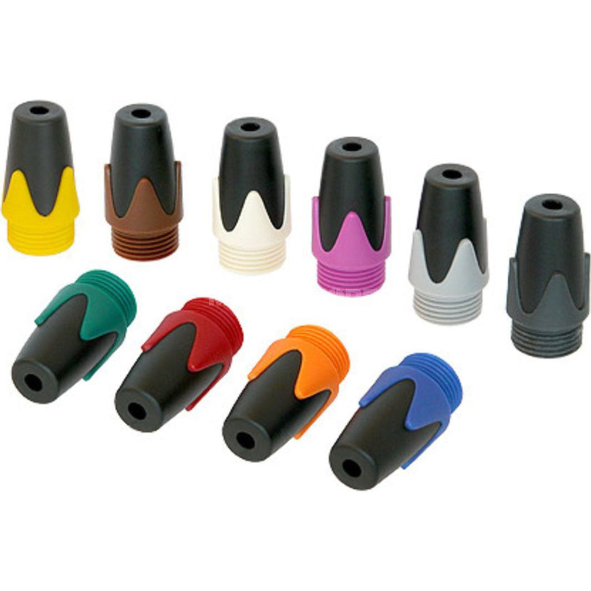 Neutrik BPX-9 Color Coding Boot for PX Series (White, Box of 100)