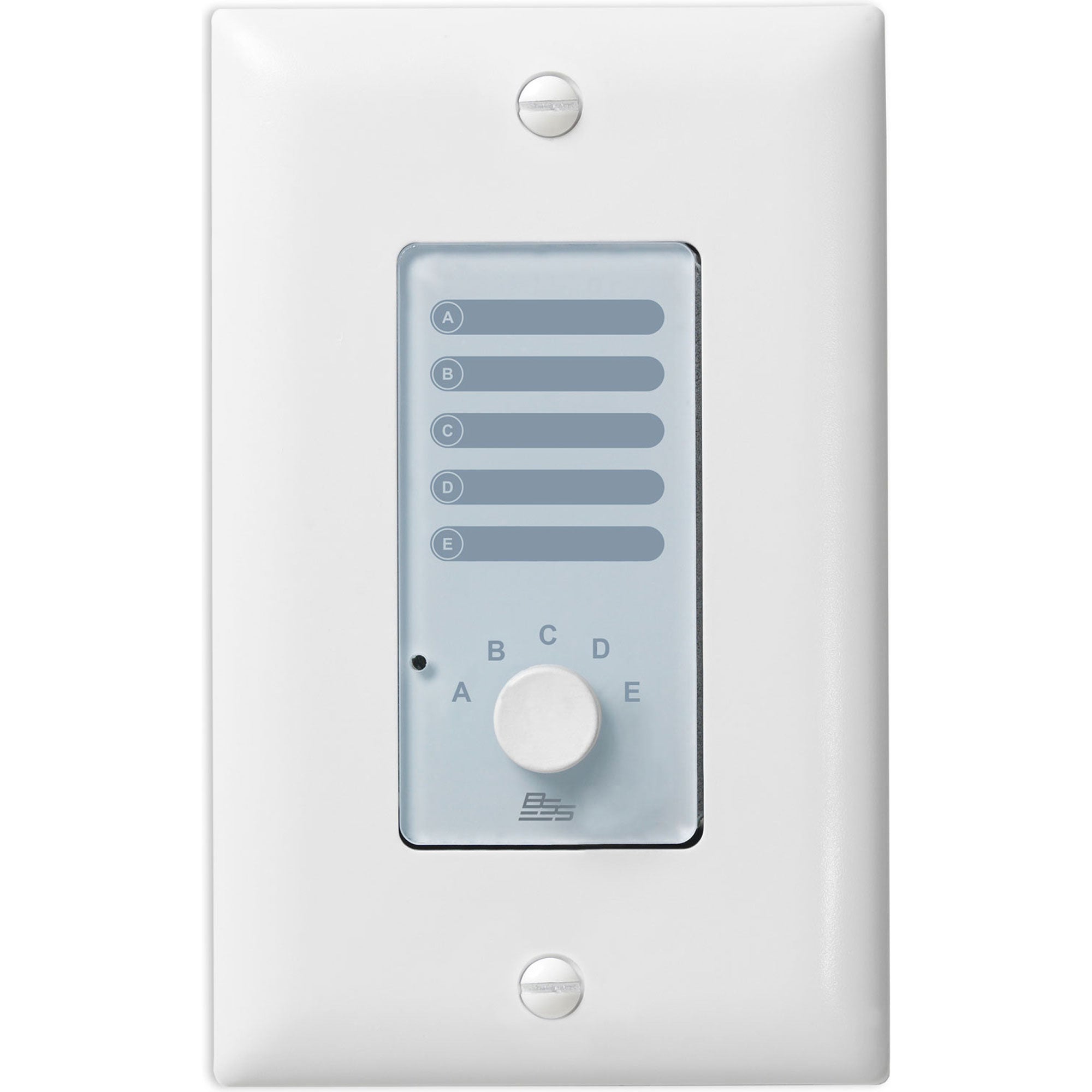 BSS AC-5S Analog Controller with 5 Sources (White)