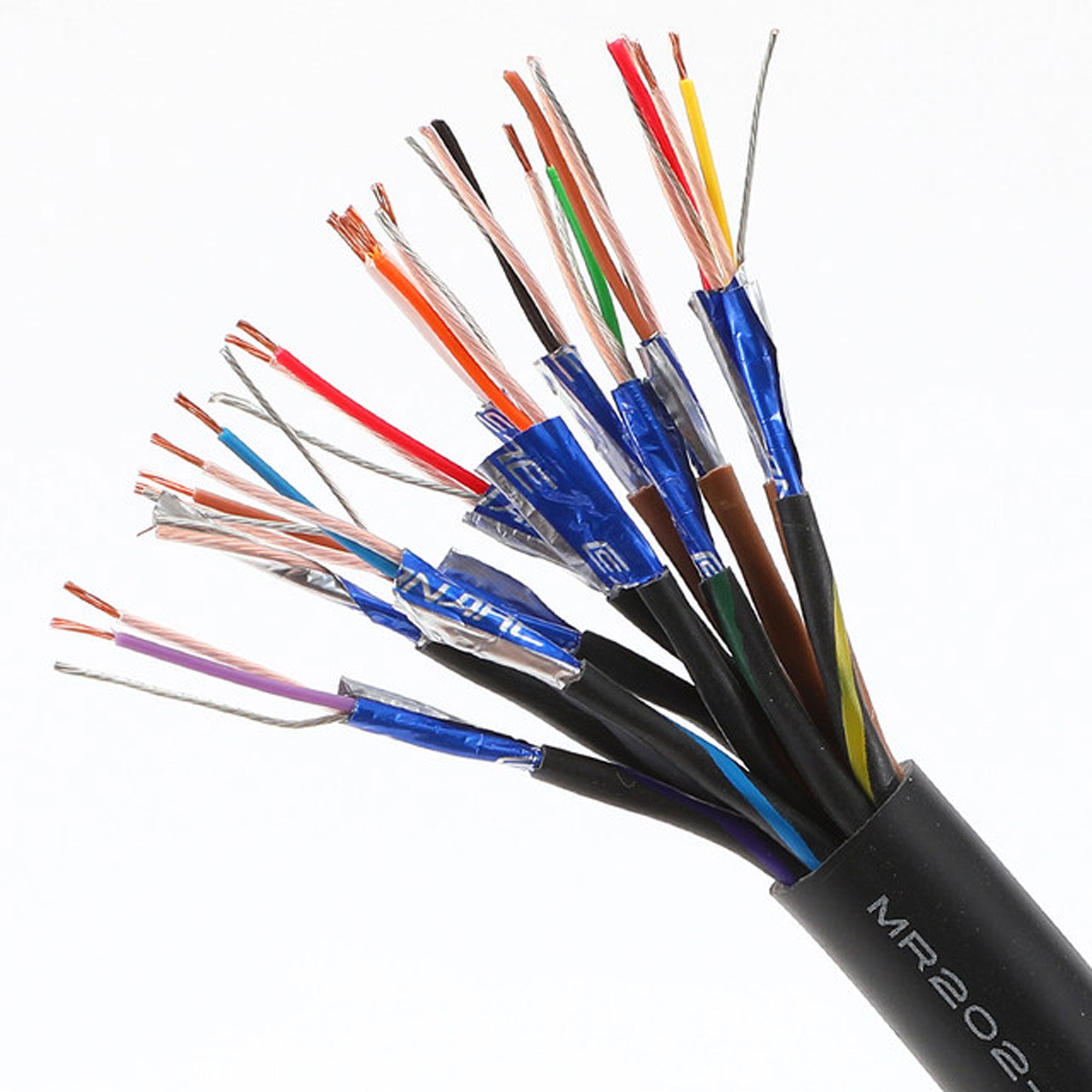 Canare MR202-12AT 12-Channel Twisted Pair Audio Snake Cable with Foil Shield (Black, 656'/200m)