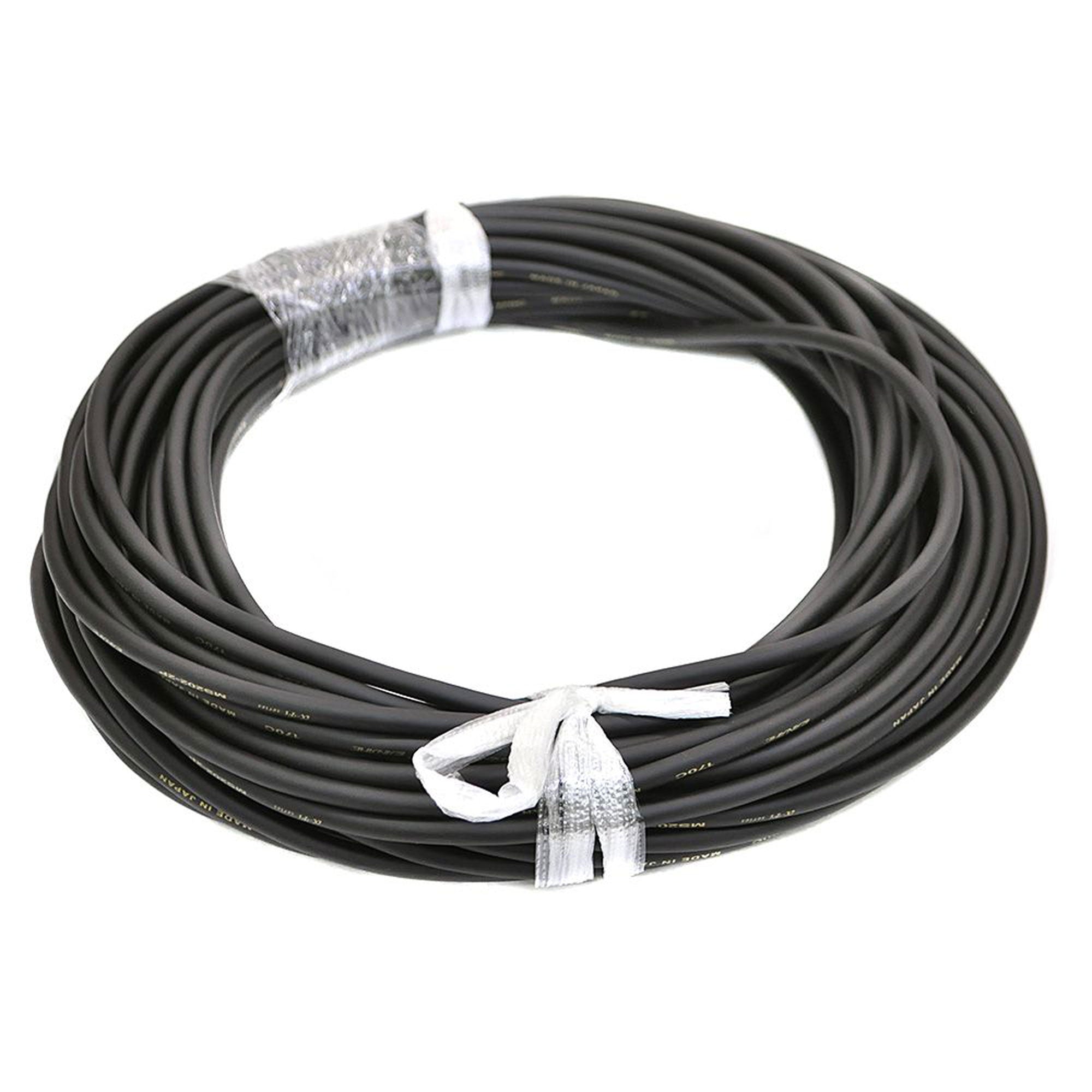 Canare MS202-2P 2-Channel Twisted Pair Audio Snake Cable with Spiral Shield (Black, 656'/200m)