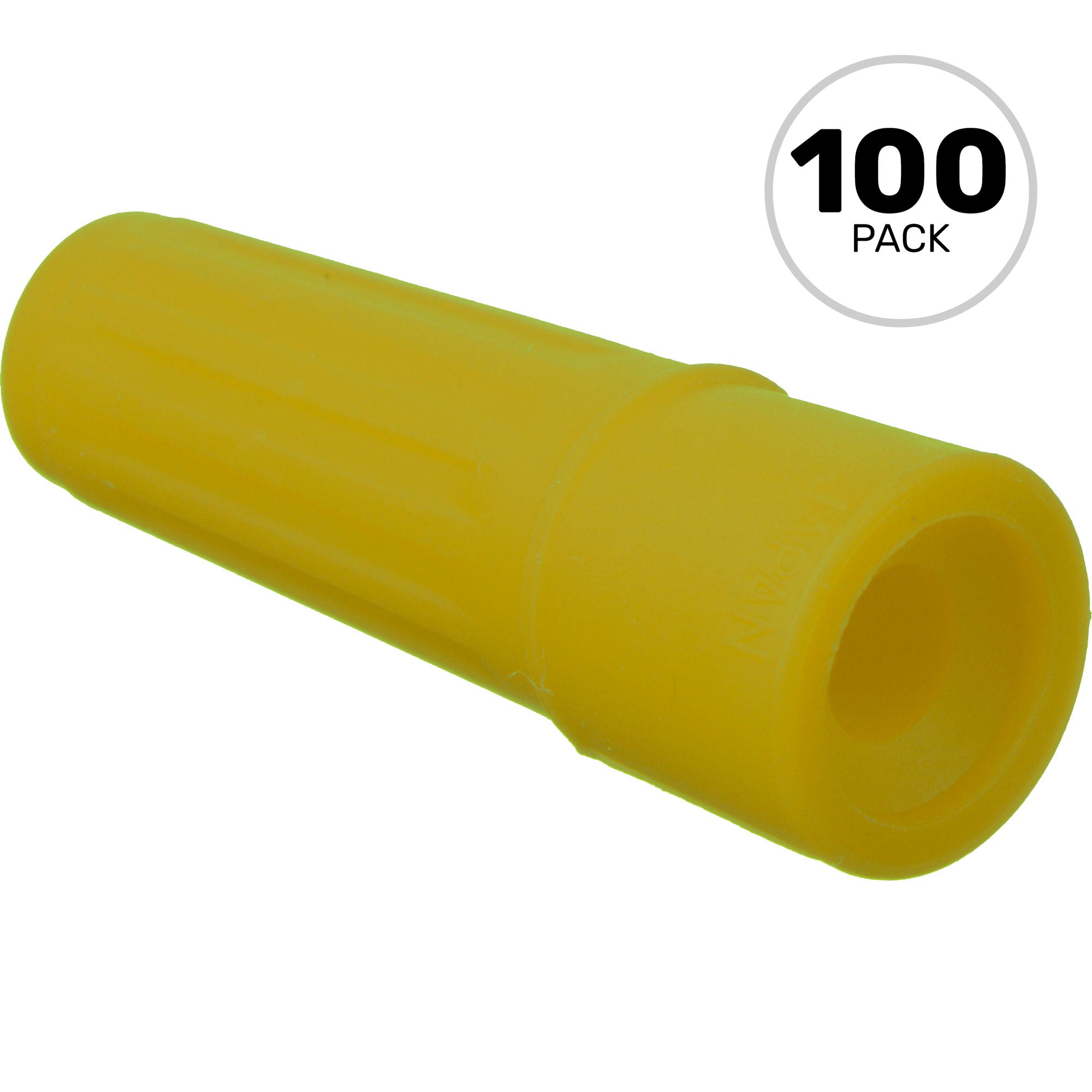 Canare CB02 Cable Boot for L-2.5 & V-2.5 Series Cables (Yellow, 100 Pack)