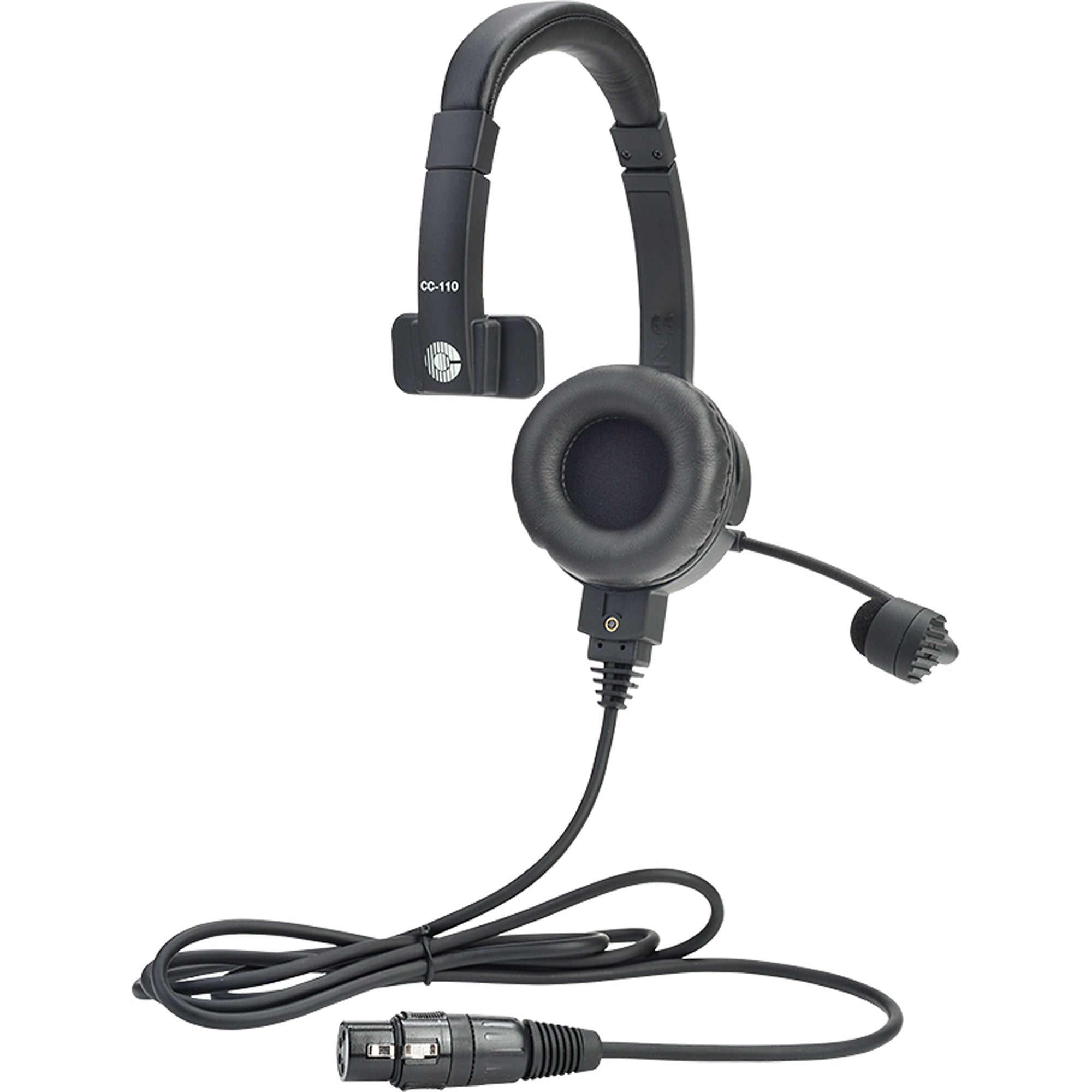 Clear-Com CC-110 Single-Ear Premium Lightweight Intercom Headset (6-Pin Male XLR)