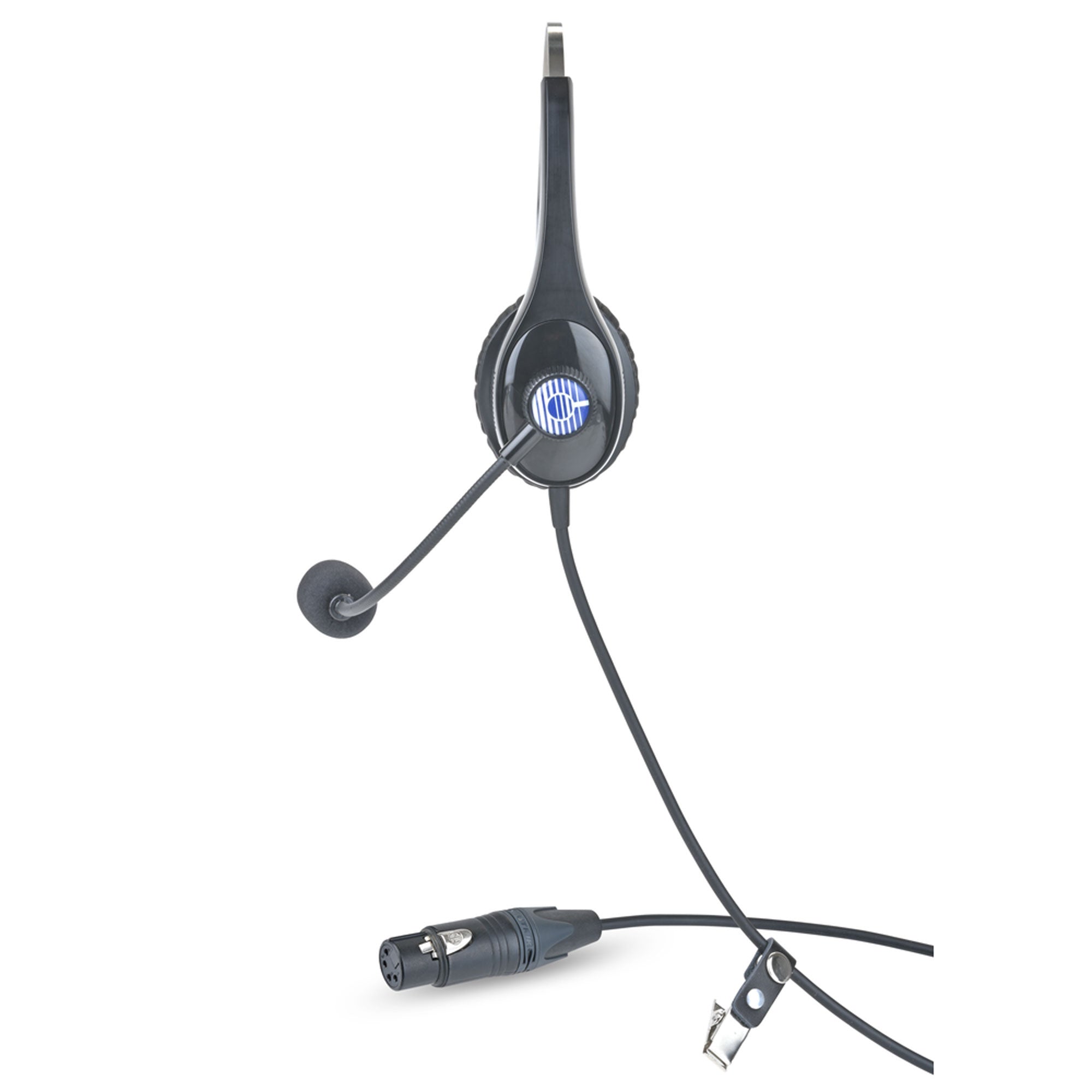 Clear-Com CC-28-X4 Single Ear Lightweight Intercom Headset (4-Pin Female XLR)