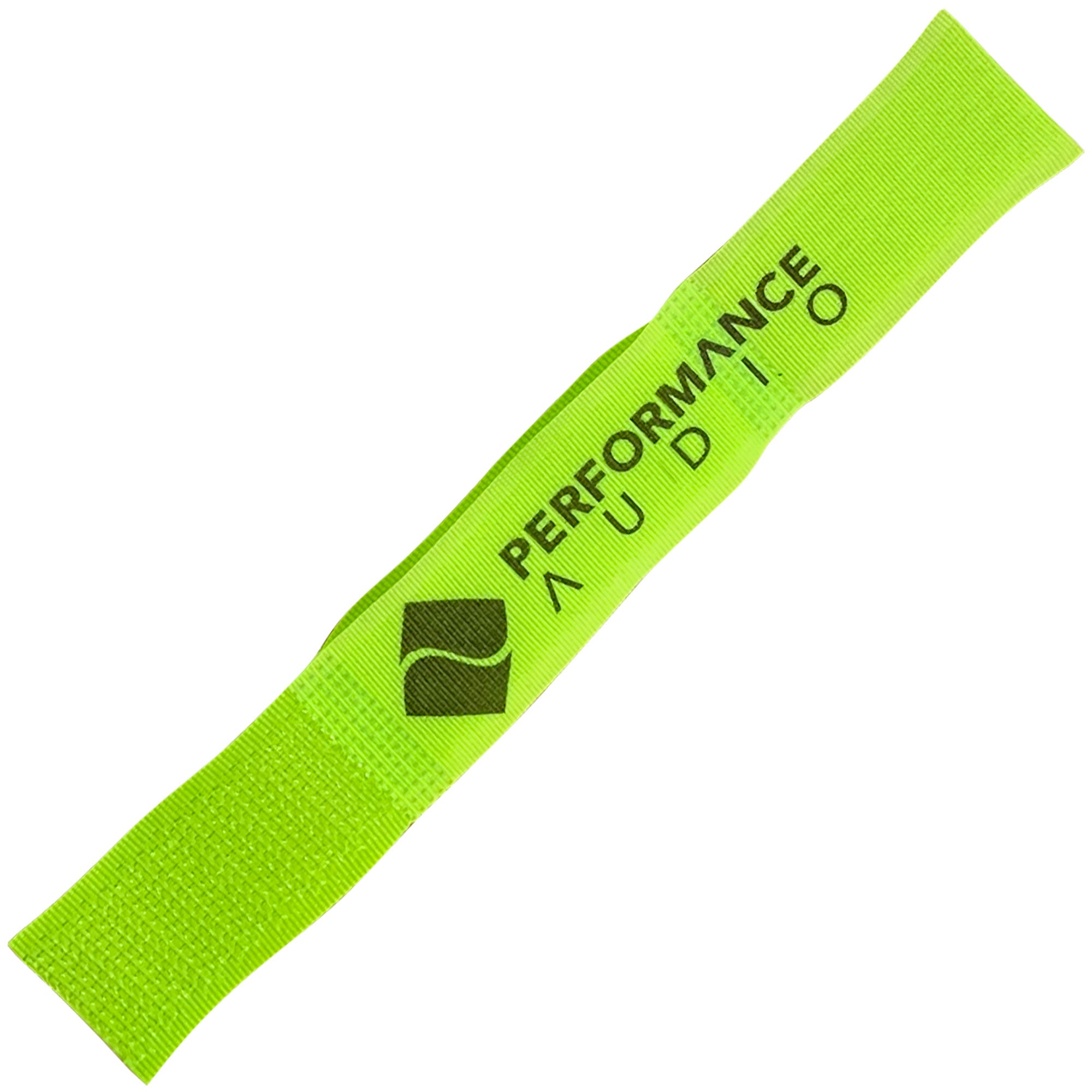 Cord-Lox 310-C Closed Loop Velcro Hook and Loop Cable Ties (1" x 10", Neon Green, 10 Pack)