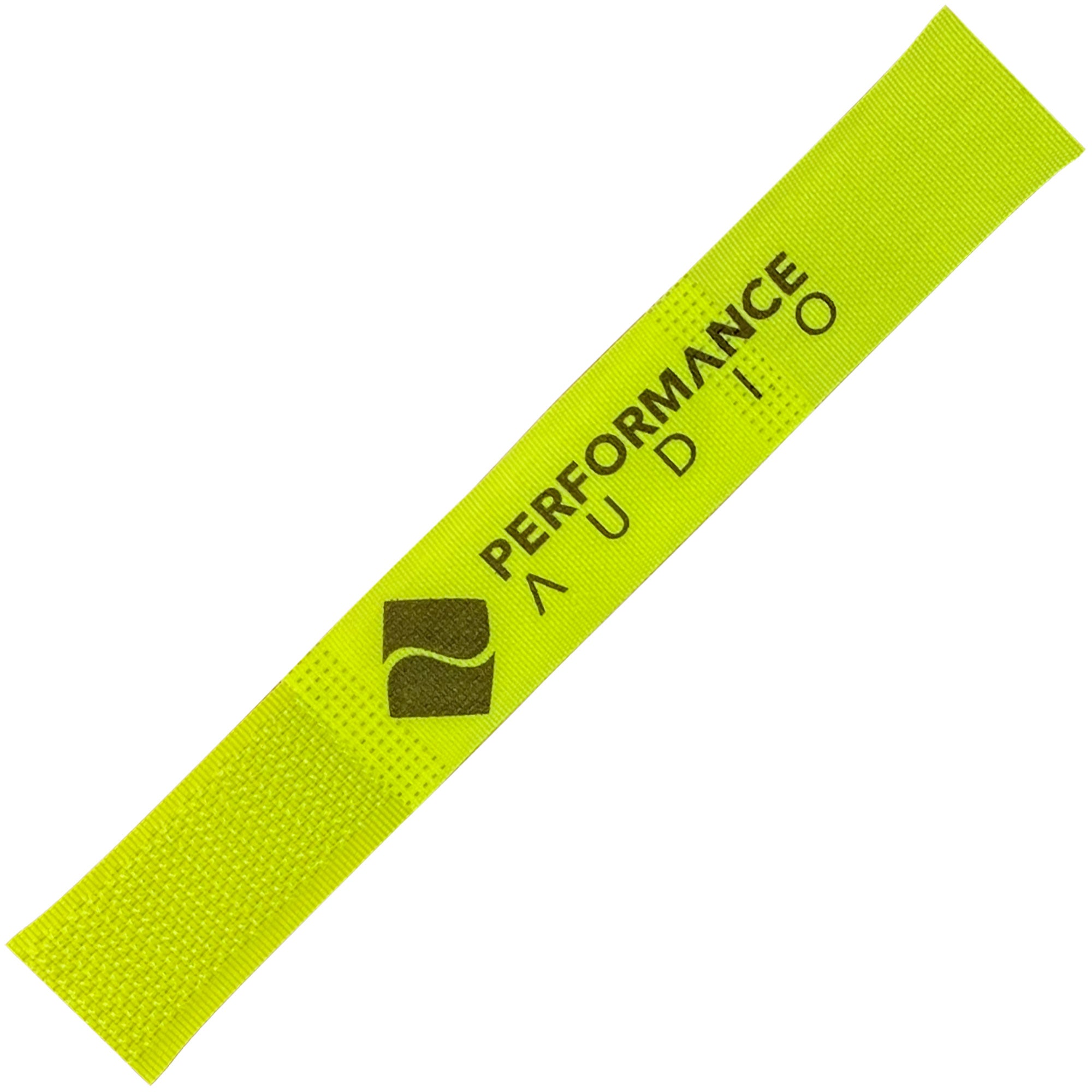 Cord-Lox 310-C Closed Loop Velcro Hook and Loop Cable Ties (1" x 10", Neon Yellow, 10 Pack)