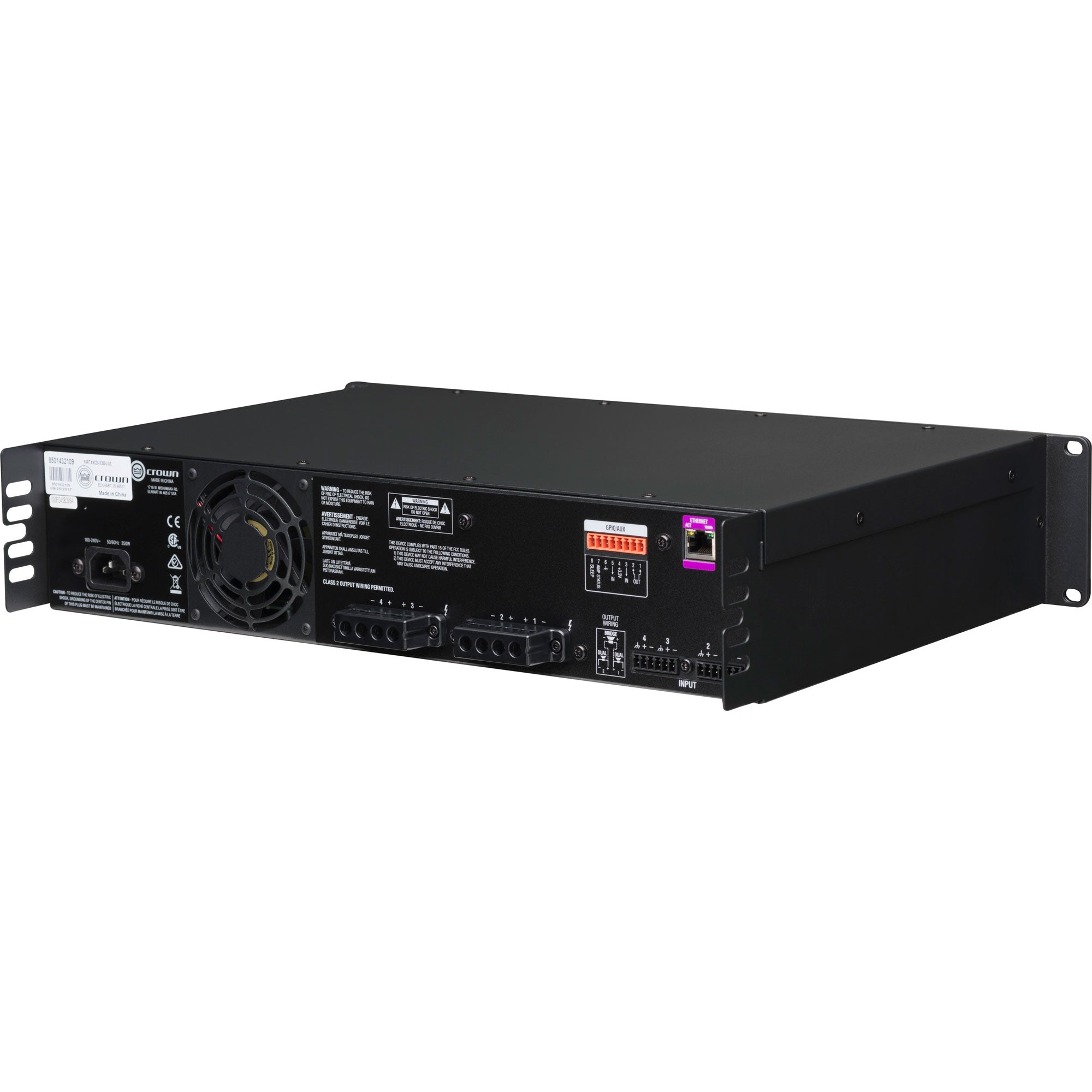 Crown CDi DriveCore 4|300 4-Channel Power Amplifier (300W)