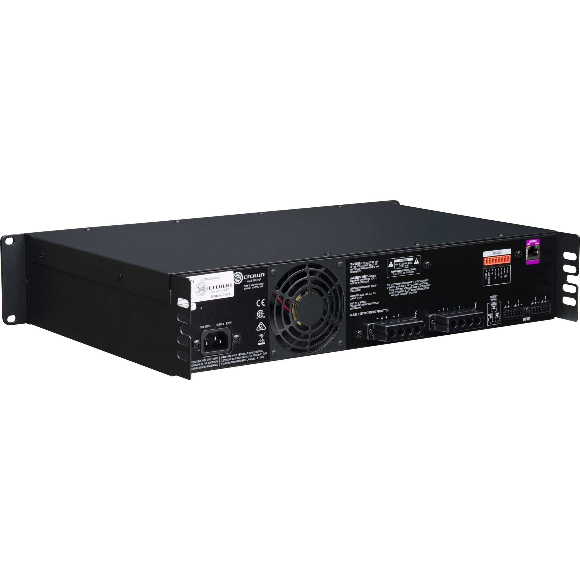Crown CDi DriveCore 4|300 4-Channel Power Amplifier (300W)