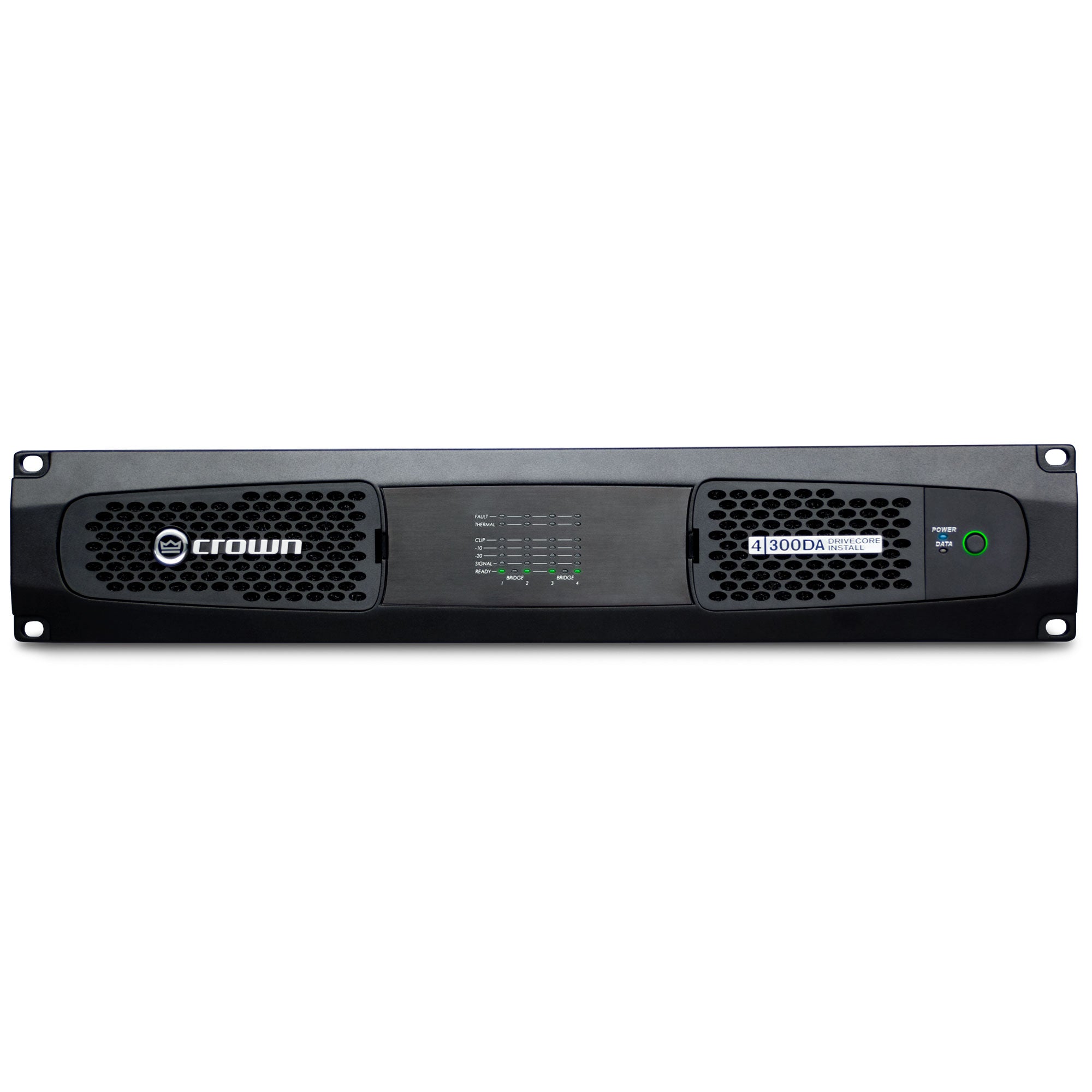 Crown DCi 4|300DA DriveCore Install DA Series 4-Channel Power Amplifier with Dante (300W)