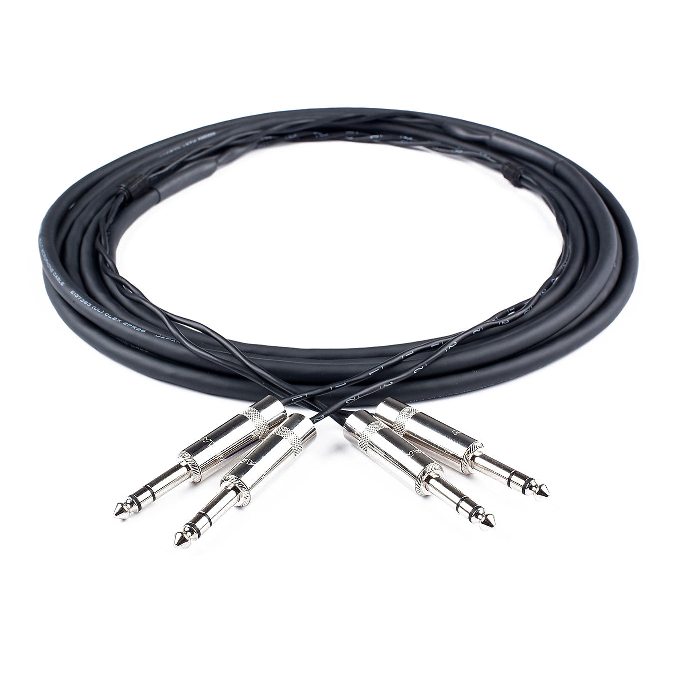 Custom Cables 2-Channel Audio Snake Made from Mogami W2930 & Neutrik Connectors (Config per Channel)