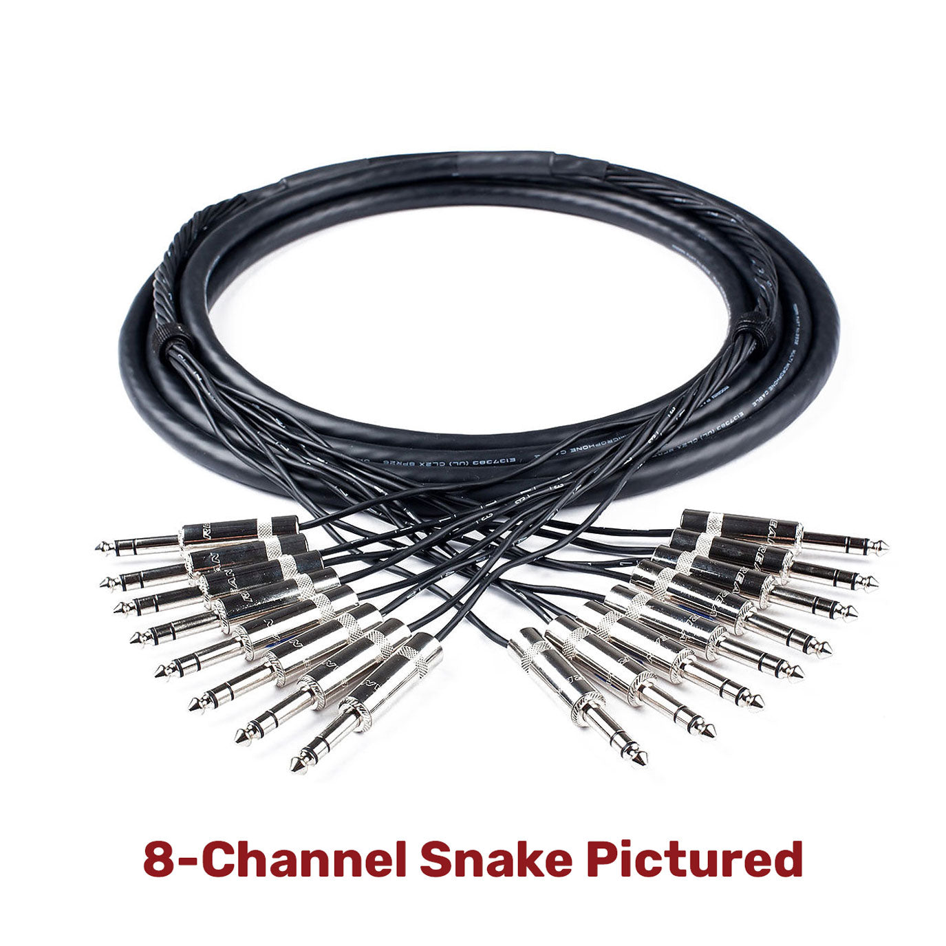 Custom Cables 48-Channel Audio Snake Made from Mogami W2939 & Neutrik Connectors (Config per Side)