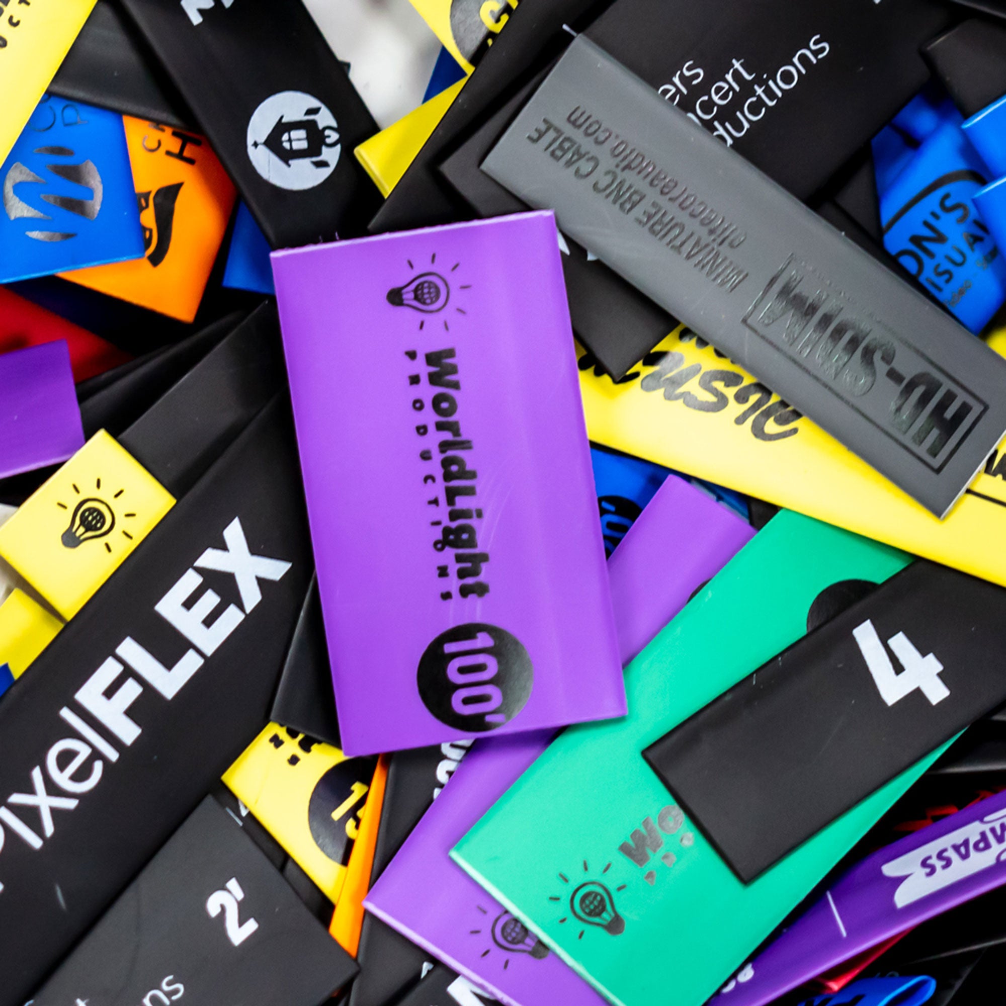 Performance Audio Custom Printed 1/2" Premium 2:1 Heat Shrink Tubing (500 Pack)