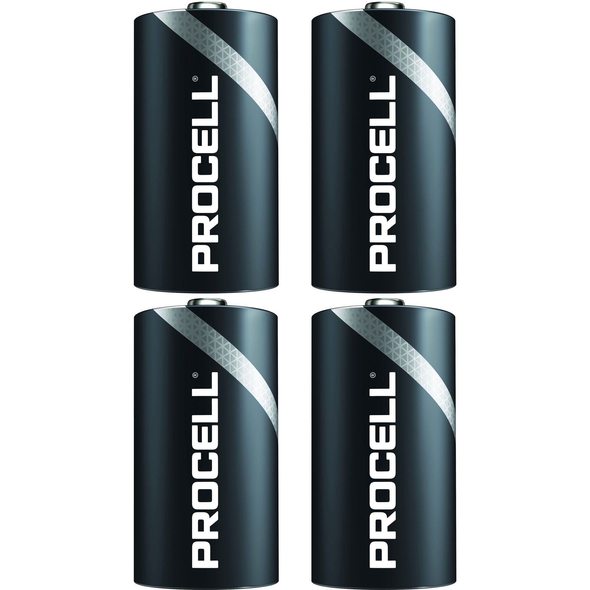 Duracell Procell D 1.5V Alkaline Batteries (4 Pack)