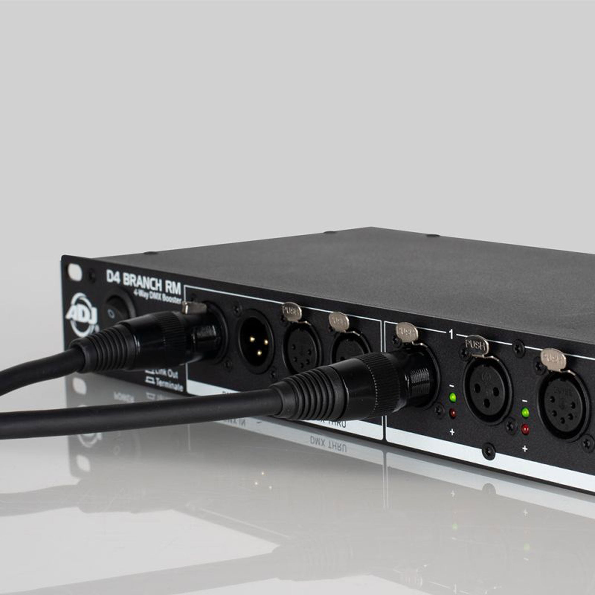 American DJ D4 Branch RM 4-Way DMX Distributor/Booster
