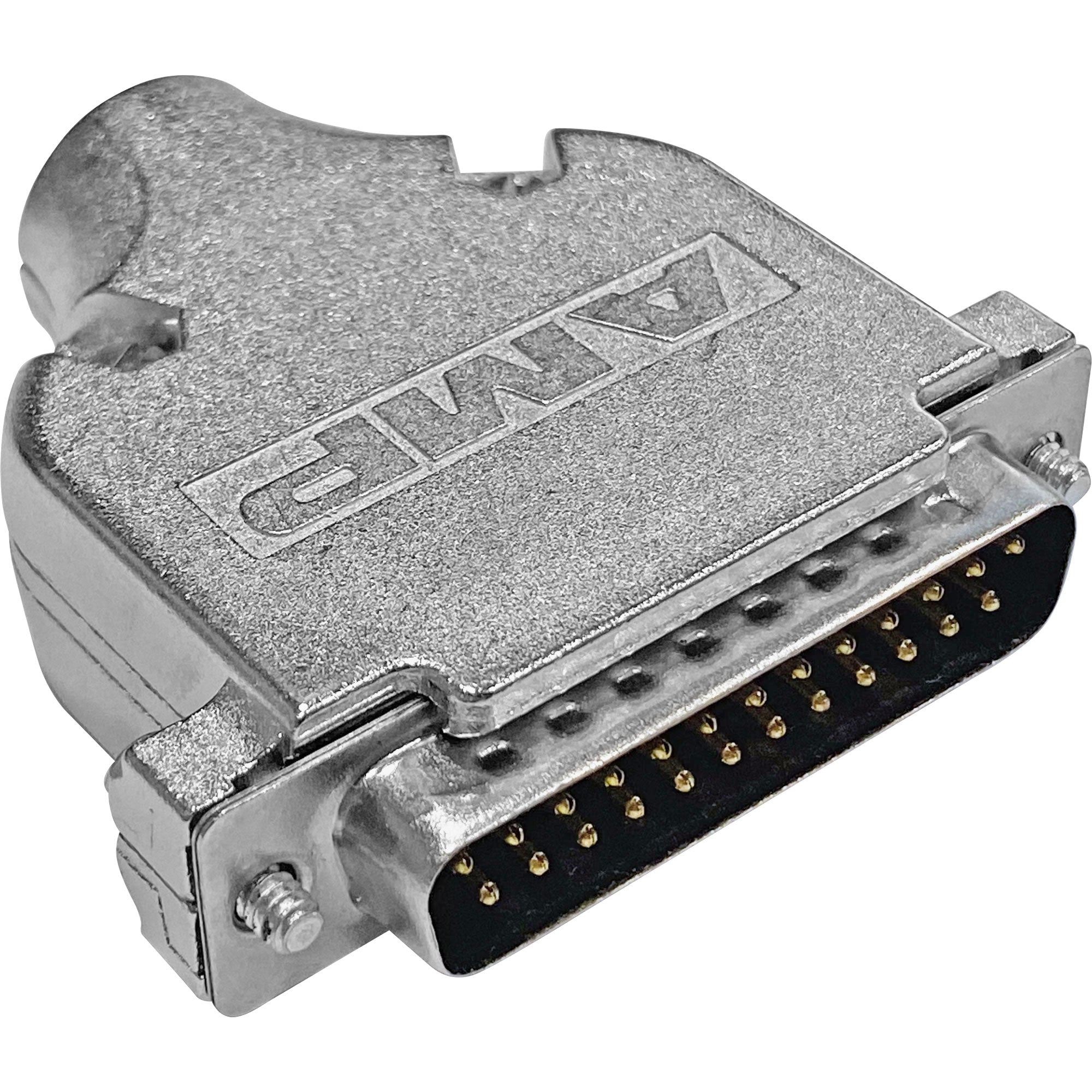 TE Connectivity AMP DB25 D-Sub Complete Solder Connector Kit with Male Insert