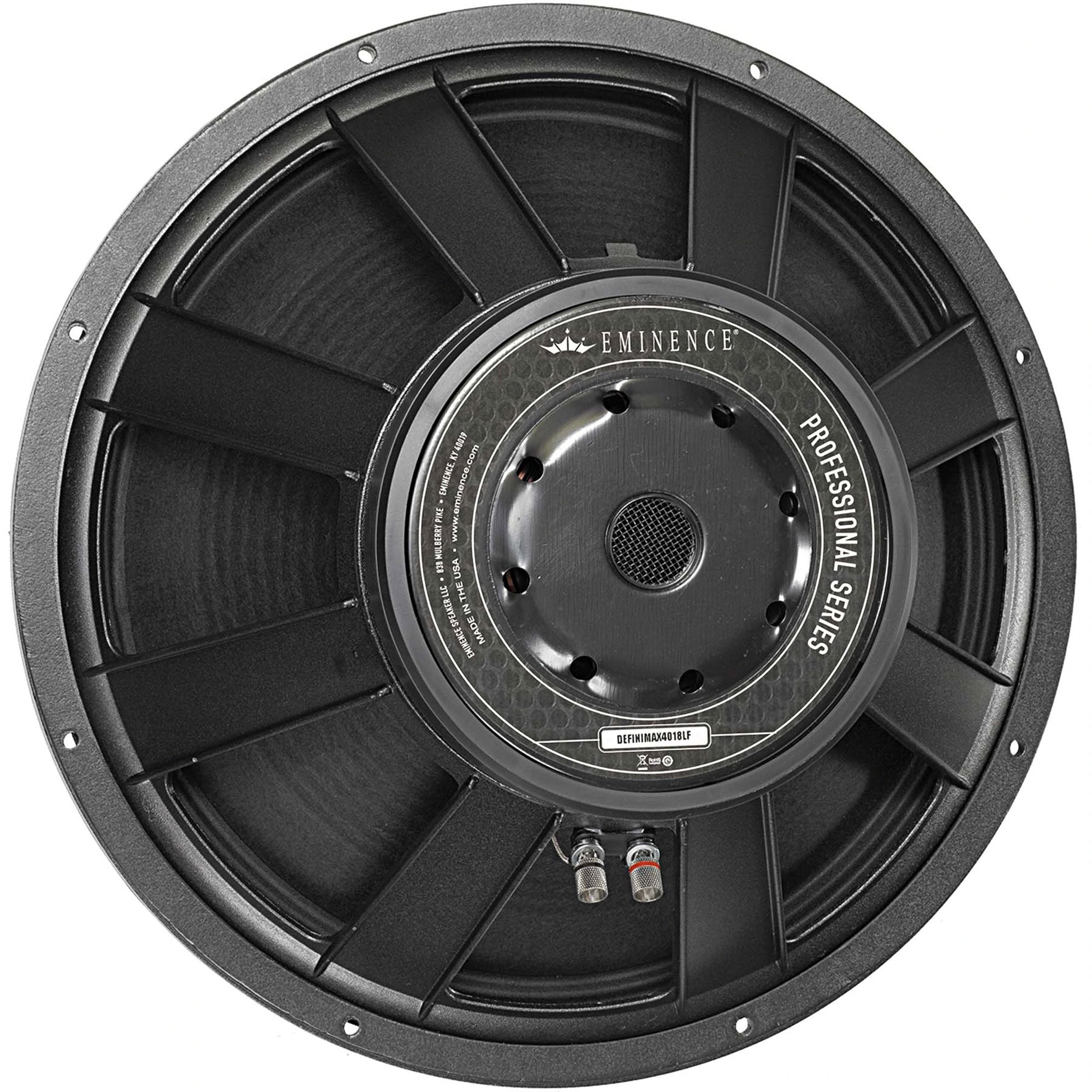 Eminence Definimax 4018LF 18" Speaker, 8 Ohm
