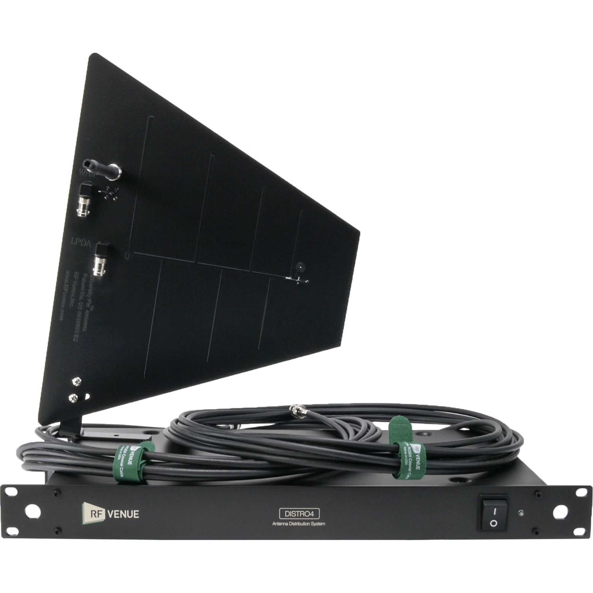 RF Venue DFINBDISTRO4 Diversity Fin Distro4 Package (Black)