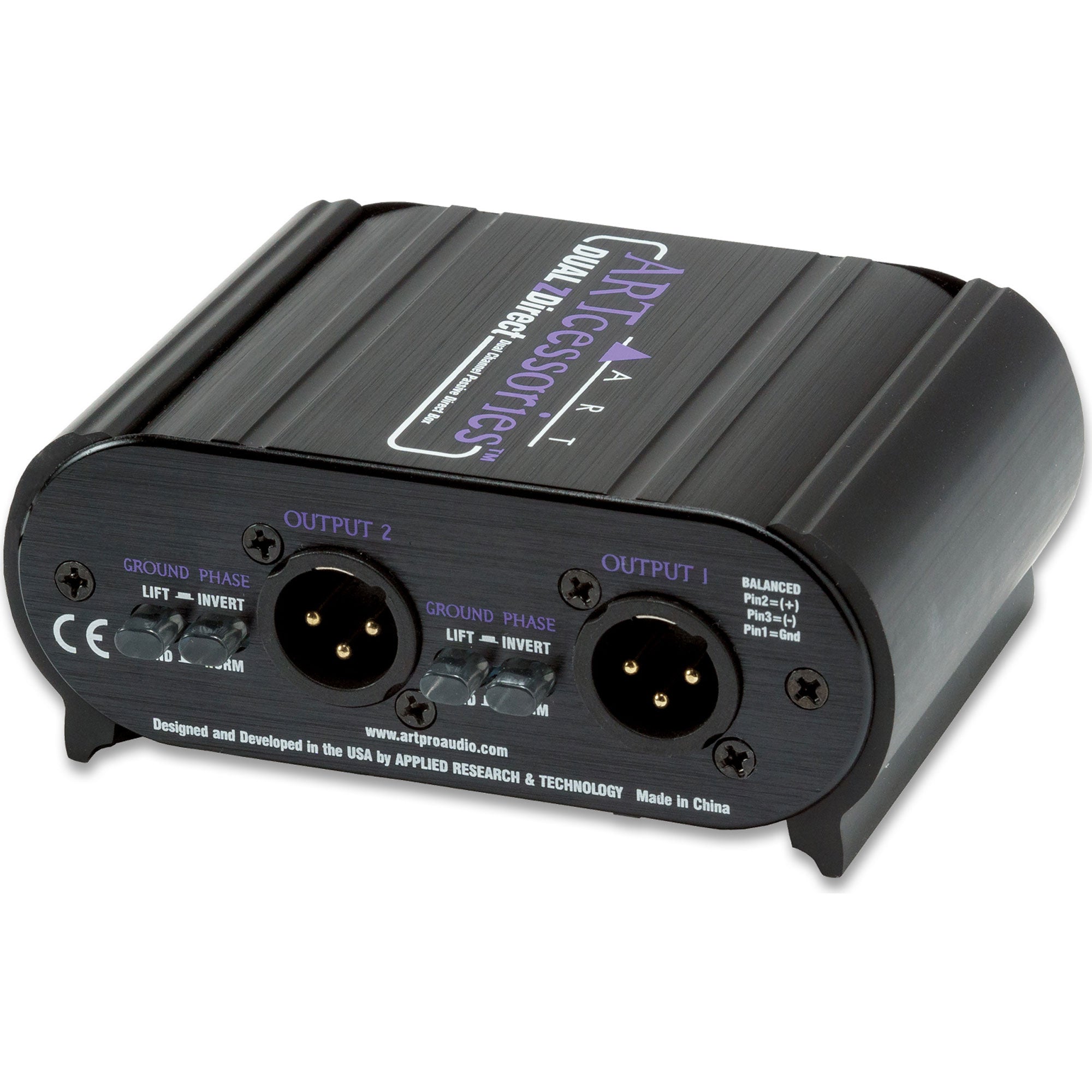 ART DUALZDirect Professional Dual-Channel Passive Direct Box