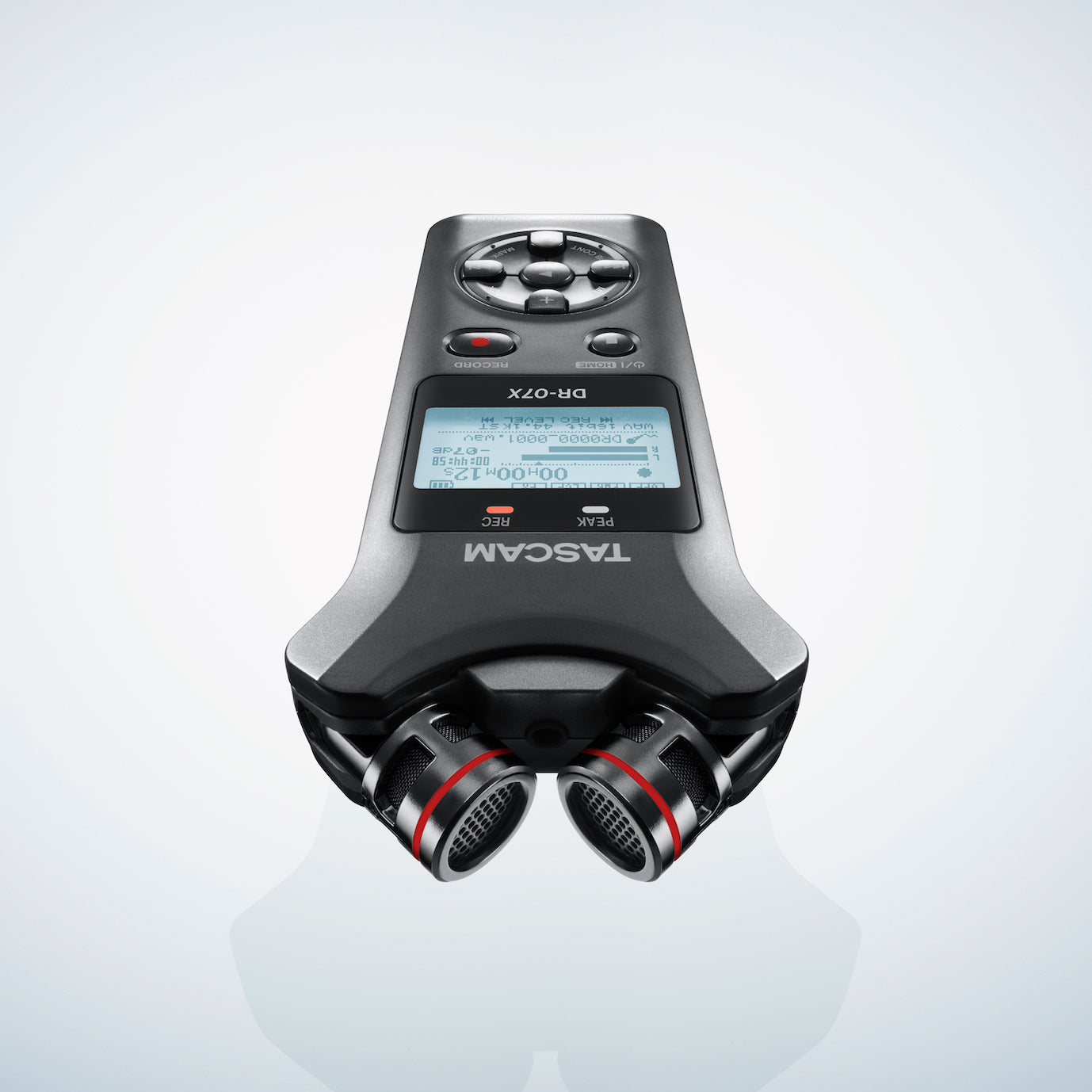 Tascam DR-07X 2-Input / 2-Track Portable Audio Recorder with Onboard Adjustable Stereo Microphone