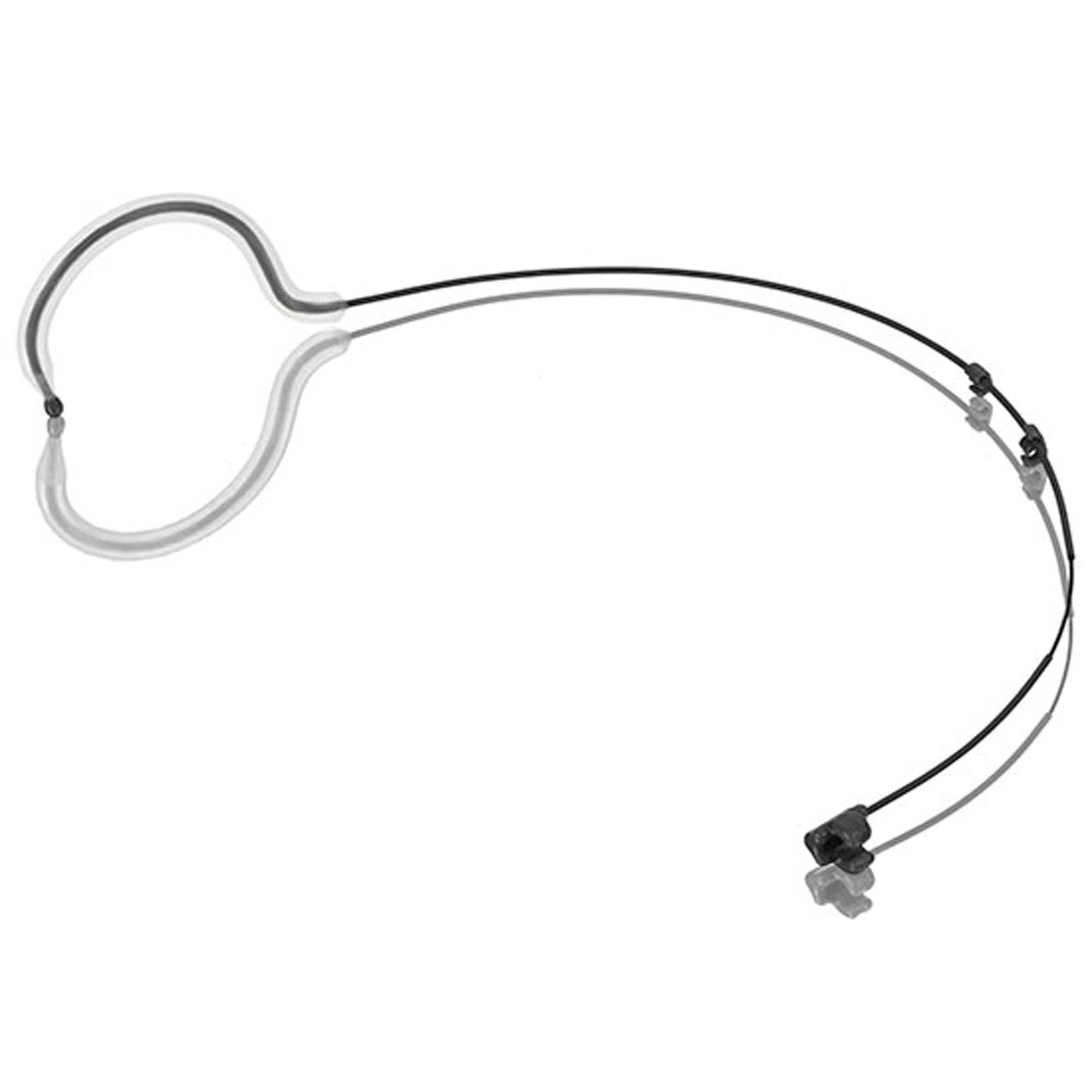 Countryman Earset EarClip Two-Ear Support (Black, Mic on Left Side)