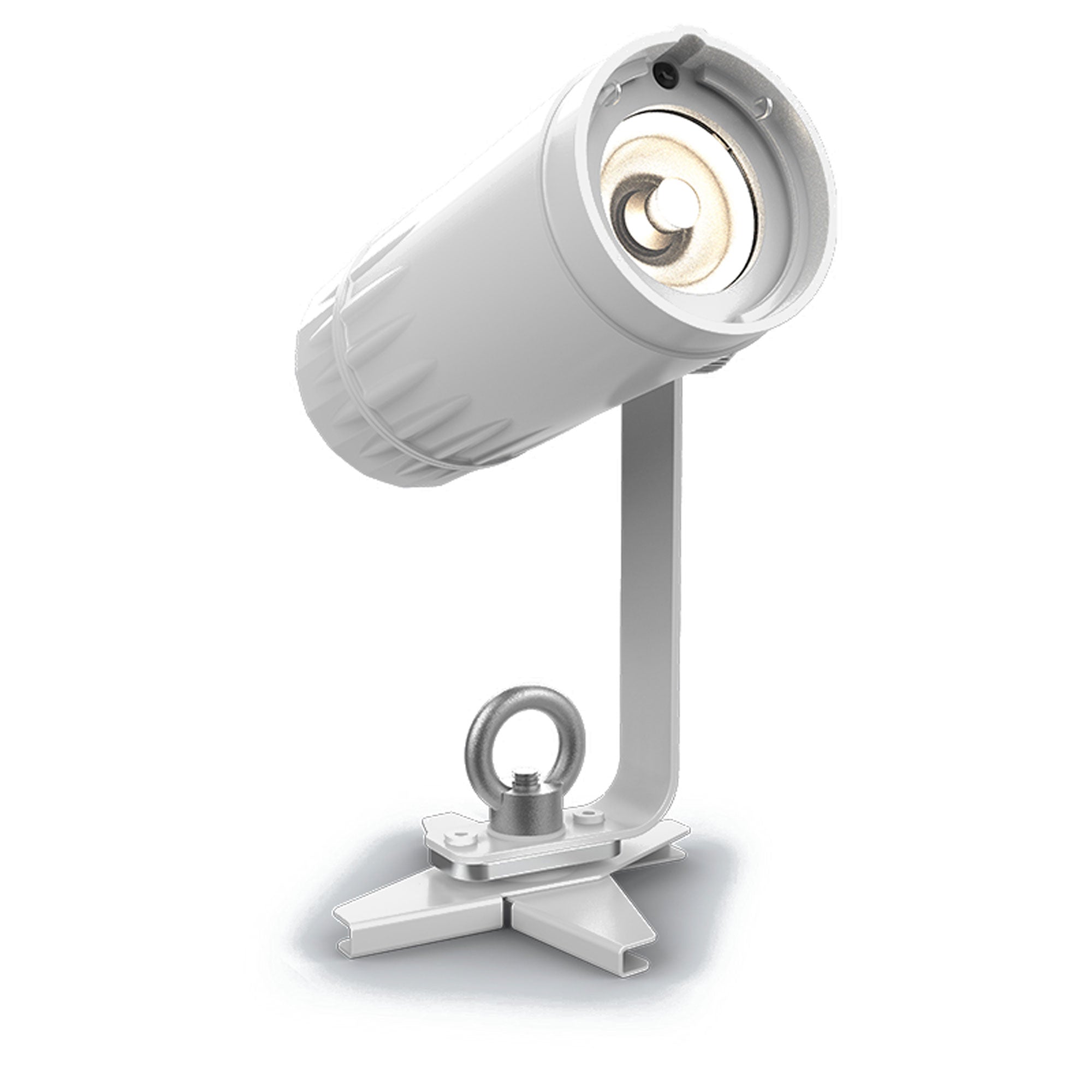 Chauvet DJ EZpin Pack 4 Battery-Powered LED Pin Spot Light Bundle (4 Pack)