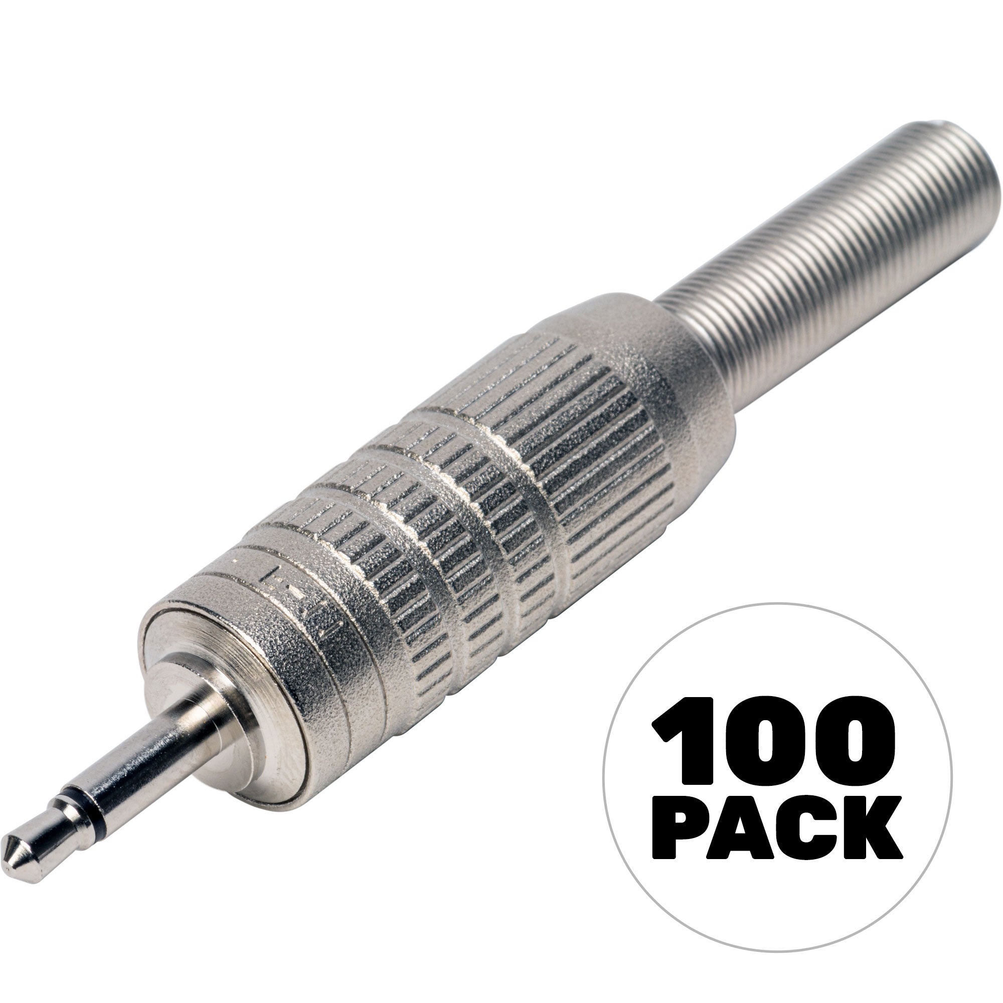 Canare F-11 Mono 1/8 (3.5mm) Mini Phone Plug (TS) (100 Pack)